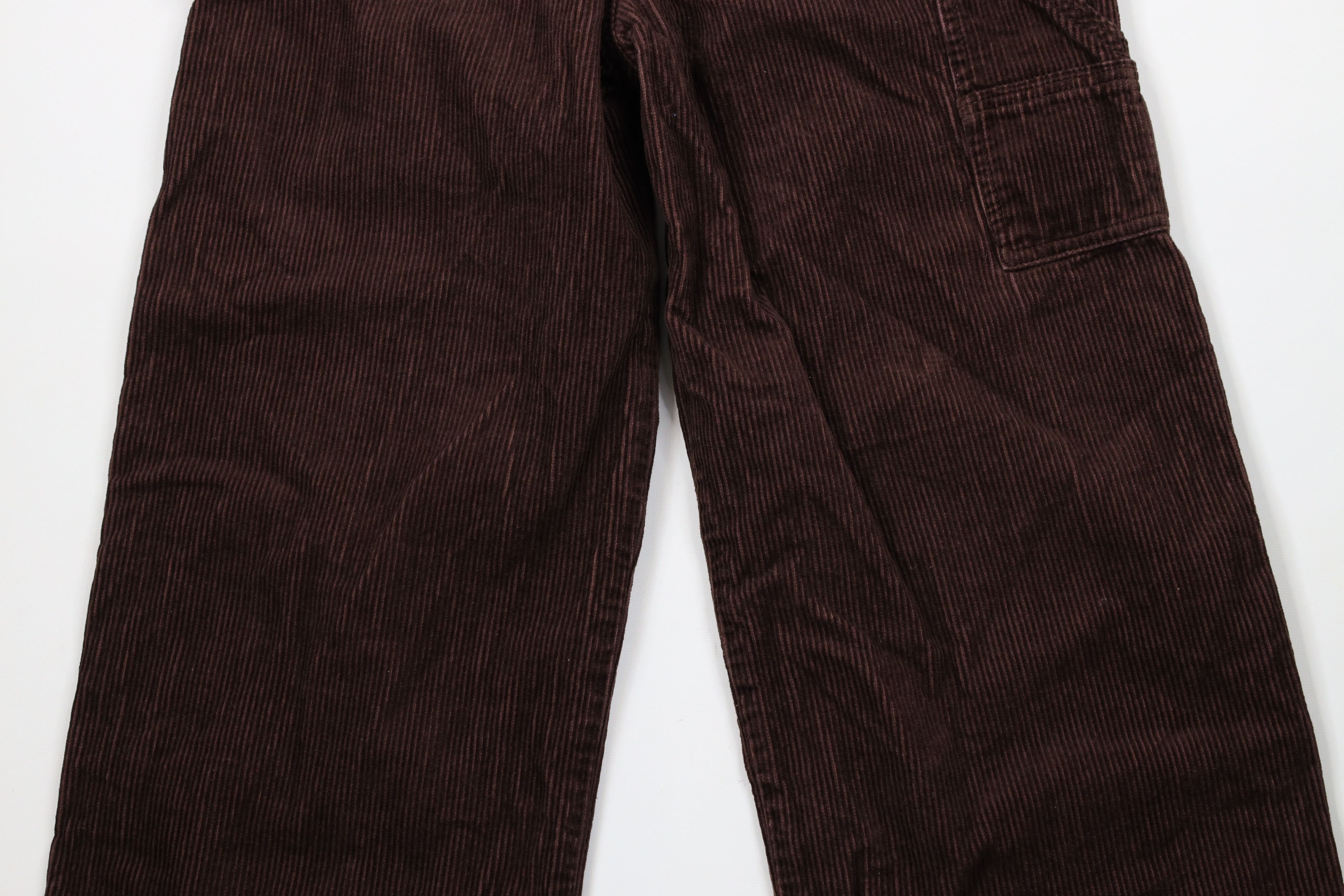 Vintage Vintage 90s Y2K Streetwear Wide Leg Knee Corduroy Pants Size US 30 / EU 46 - 8 Thumbnail