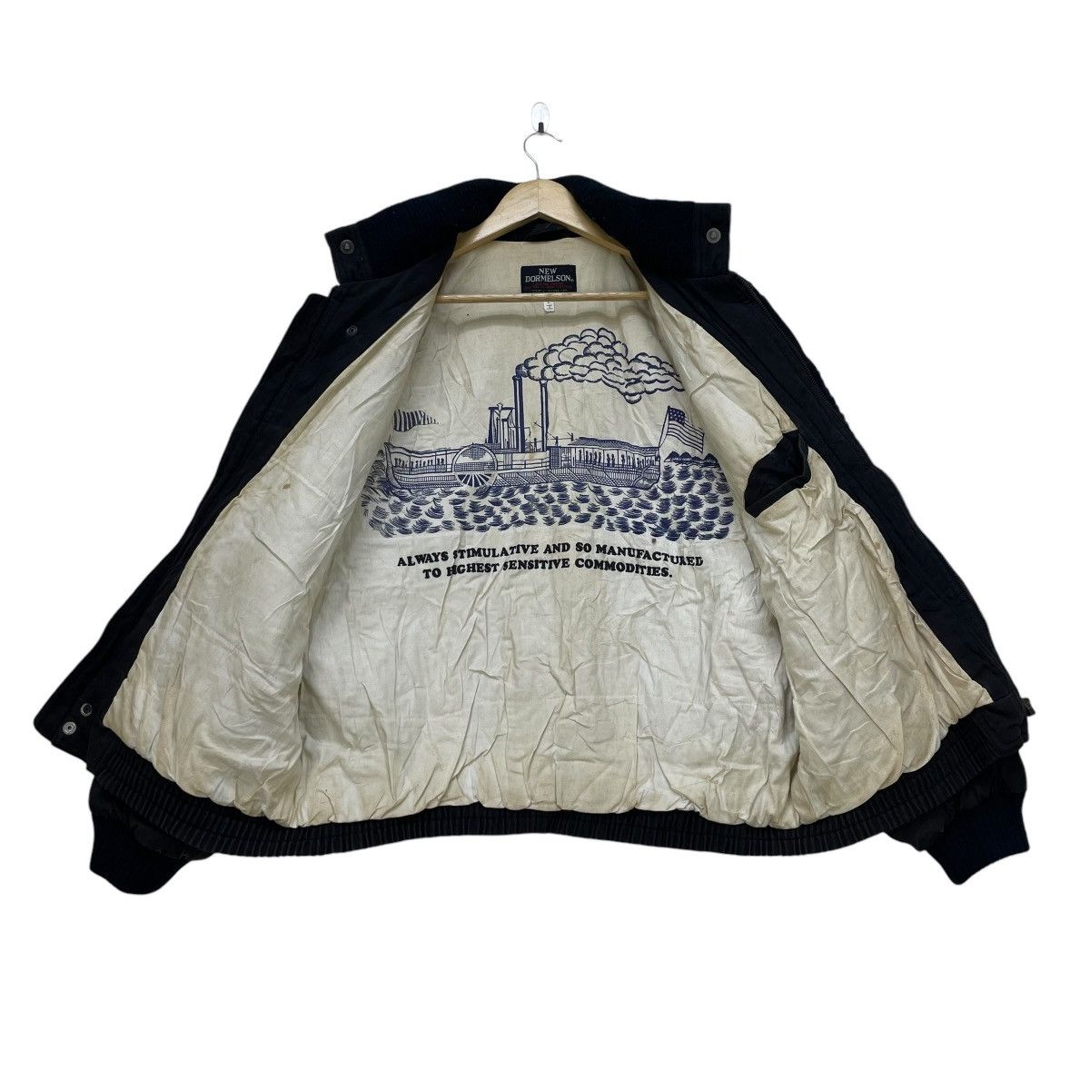 Issey Miyake × Japanese Brand Vintage Japanese Brand New Dormelson Bomber Inspired Issey Size US L / EU 52-54 / 3 - 3 Thumbnail