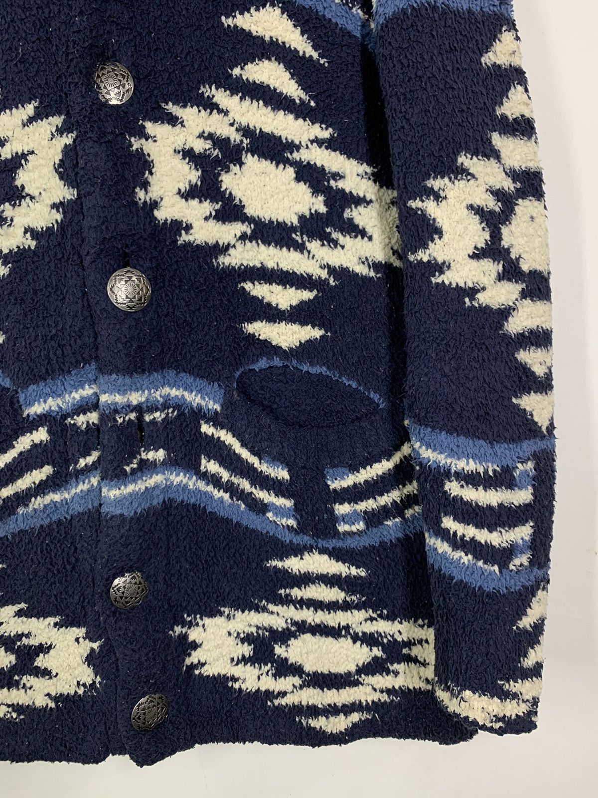 Japanese Brand × Vintage Vintage CALI SURF Navajo Fleece Jacket Size US L / EU 52-54 / 3 - 4 Thumbnail