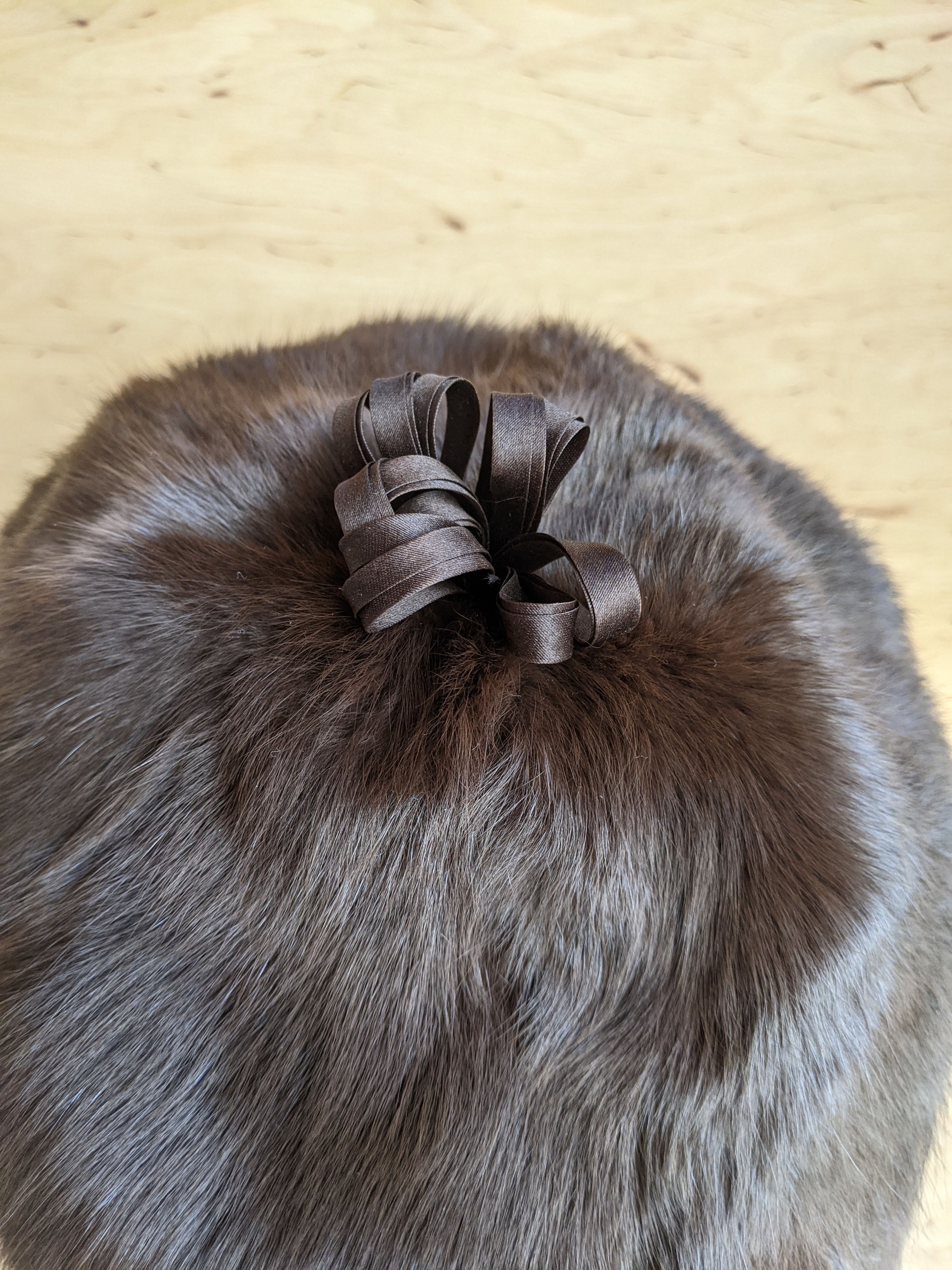 Japanese Brand Edna Wallace Vintage 70s Genuine Fur Hat Kangol Gucci Size ONE SIZE - 6 Thumbnail