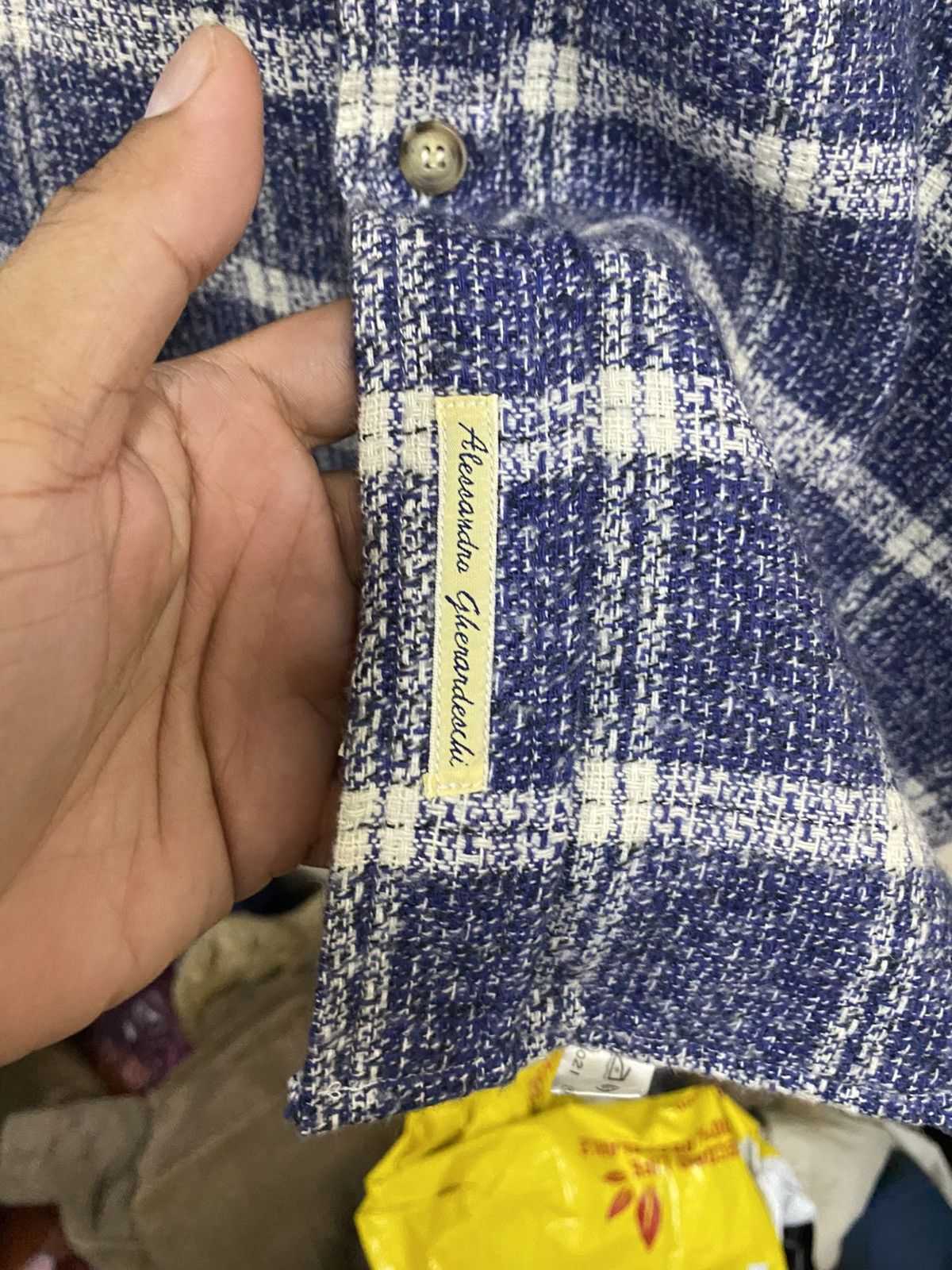 Other Alessandro Ghenandeschi Shirt Button Up Size US L / EU 52-54 / 3 - 6 Thumbnail