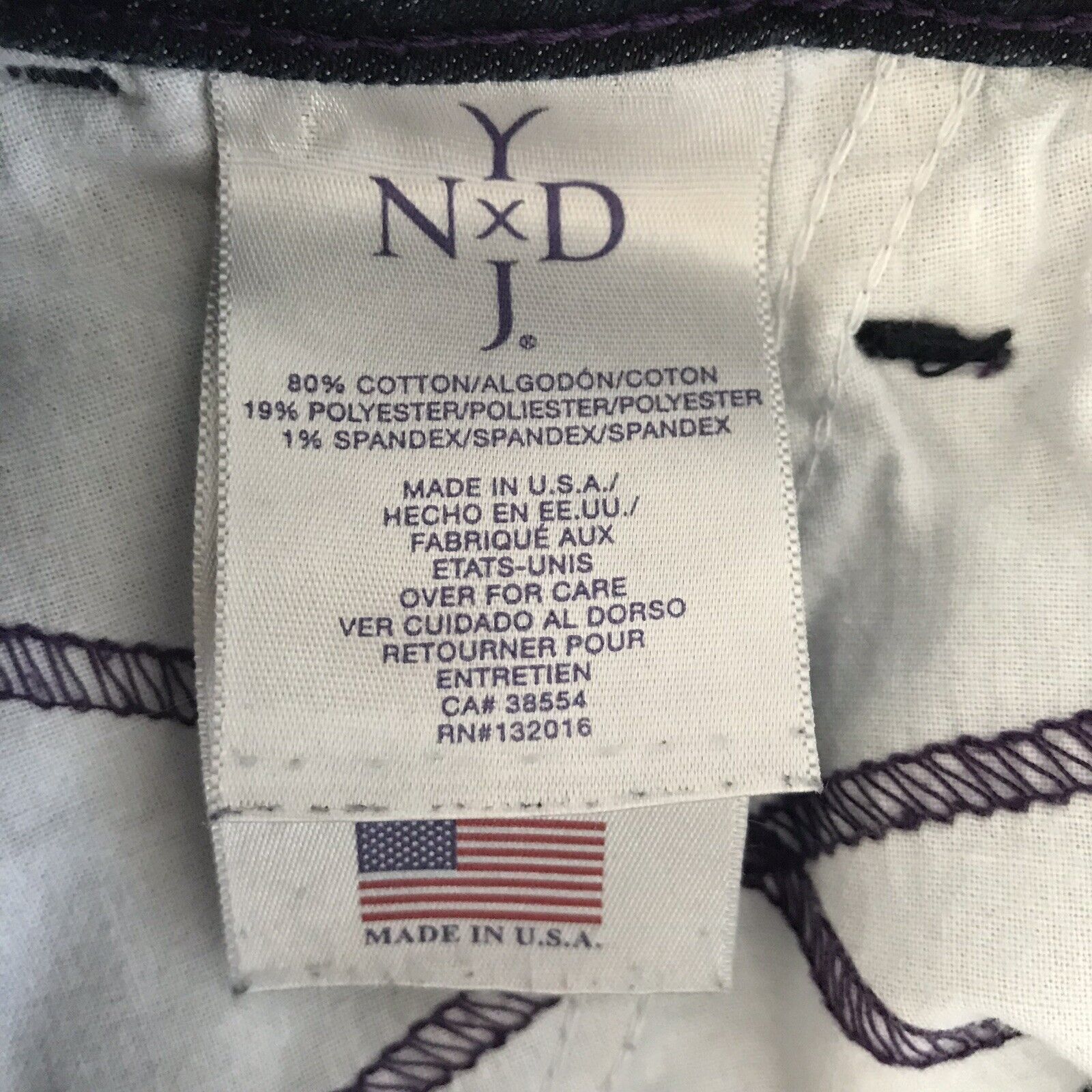 NYDJ NYDJ Not Your Daughters Ankle Skinny Jeans 8 Dark Wash USA Size 30" / US 8 / IT 44 - 8 Thumbnail