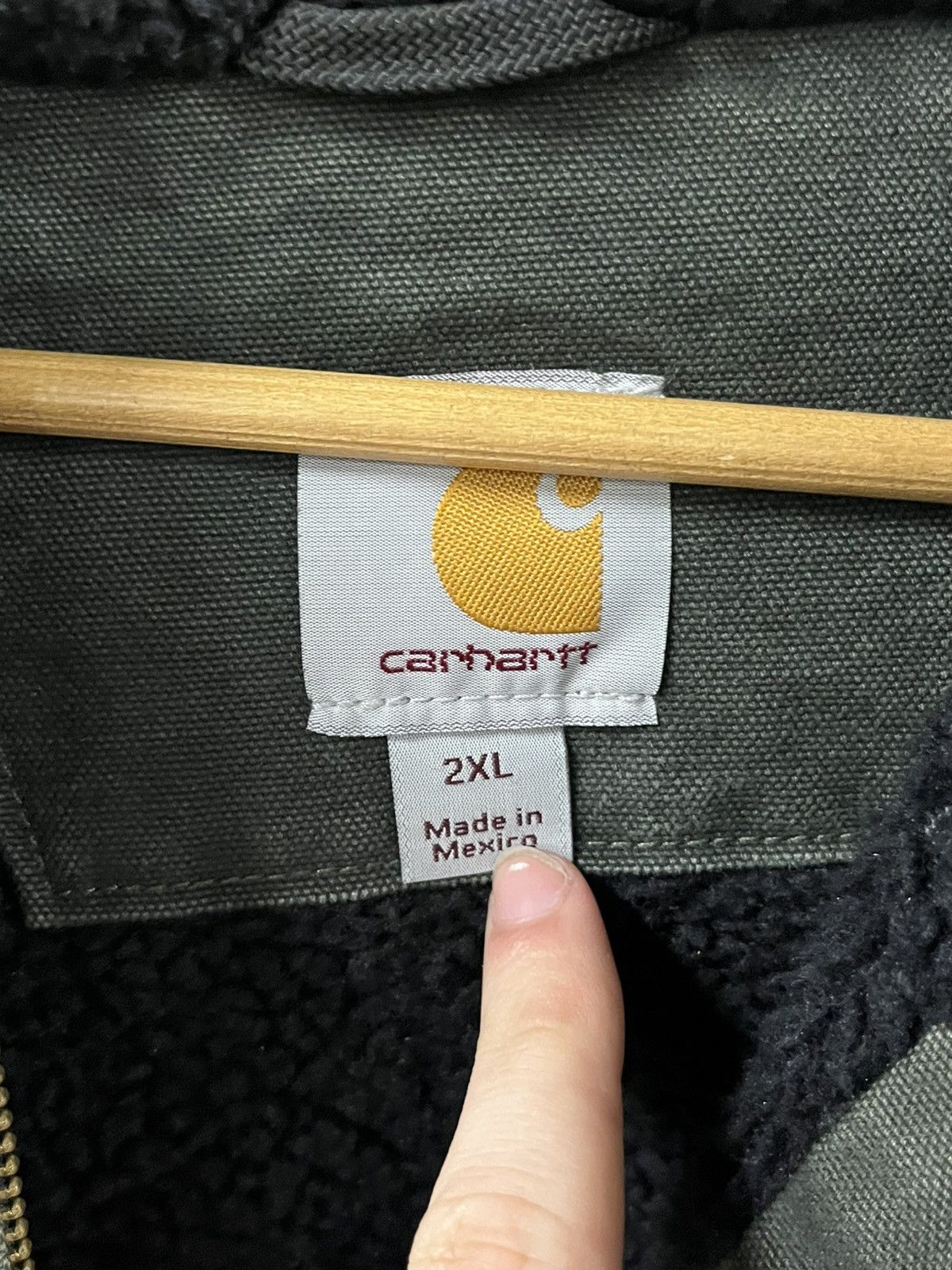 Carhartt Carhartt moss green hooded detroit style jacket rare hype Size US XXL / EU 58 / 5 - 7 Thumbnail