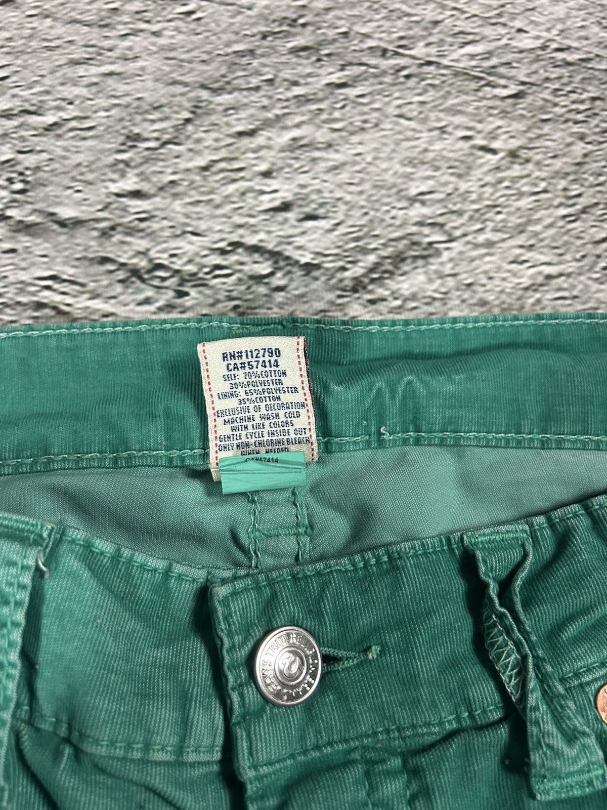 True Religion True Religion jeans vintage cords corduroy pants straight Size US 33 - 8 Thumbnail