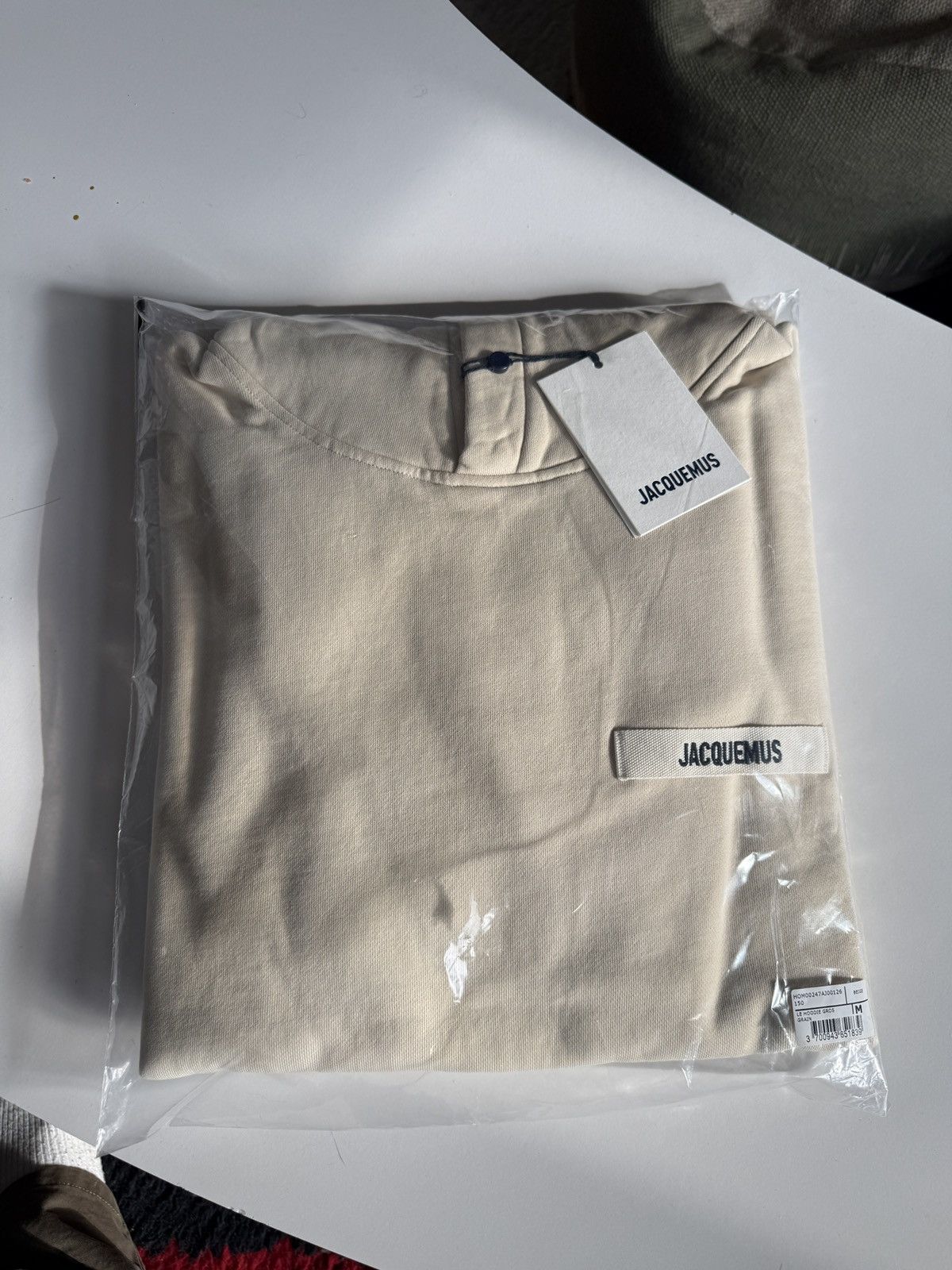 Jacquemus Jacquemus Le Hoodie Gros Grain Size US M / EU 48-50 / 2 - 2 Thumbnail