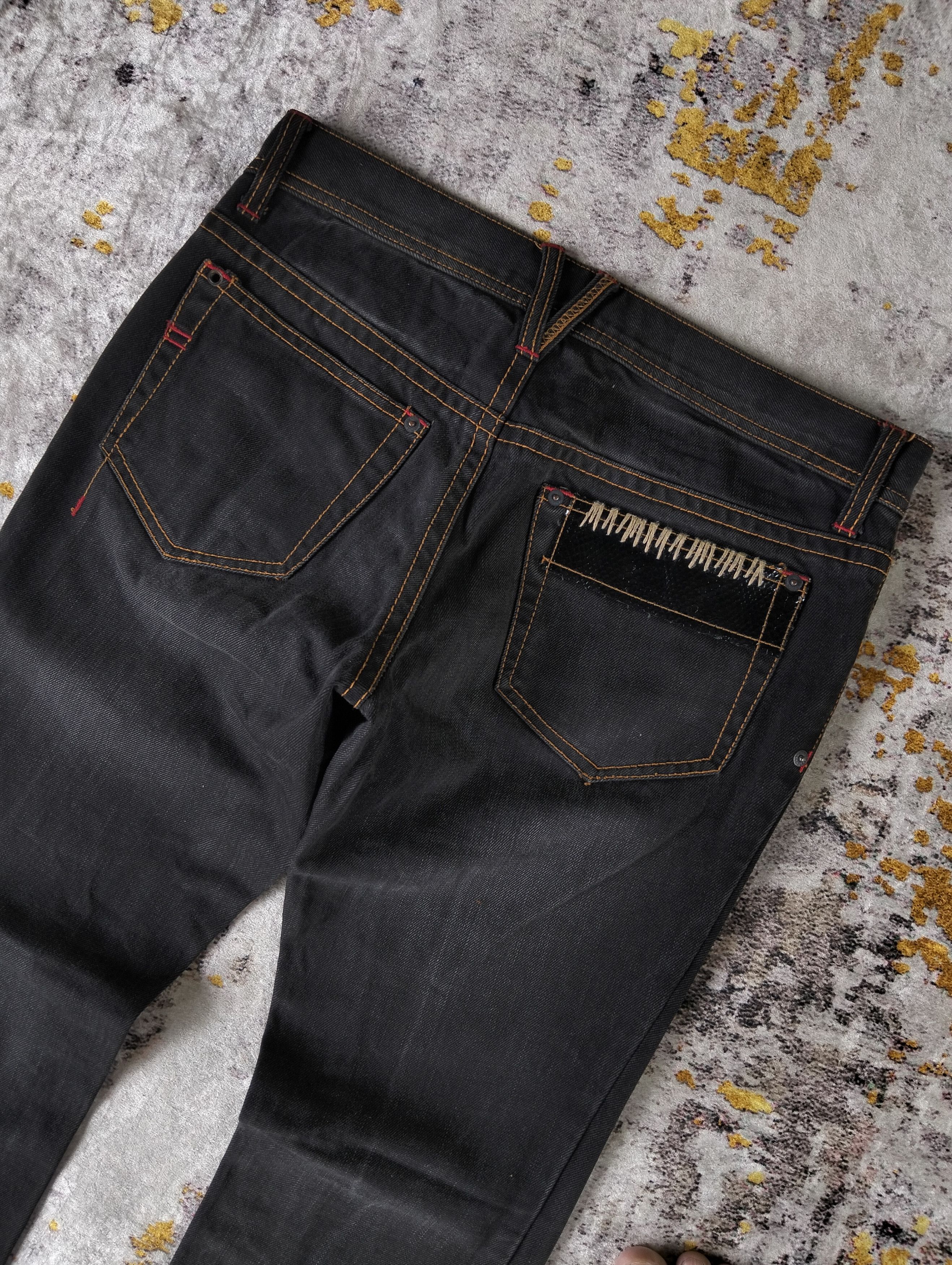 Tornado Mart Modern Lovers Japan Slim Denim Low Rise Jeans Hedi Slimane Size US 31 - 4 Thumbnail
