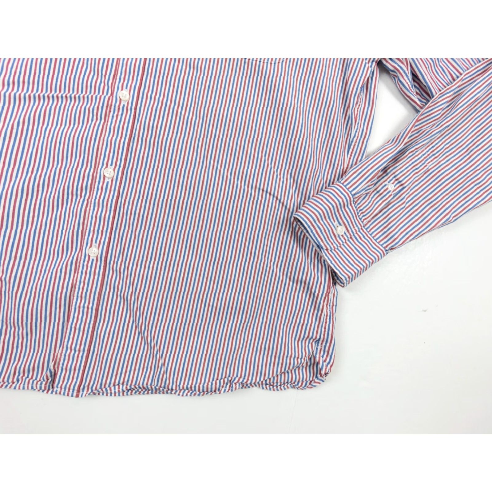 J.Crew J.Crew Men’s Button-Down Shirt XL Long Sleeve Striped Cotton Multicolor Classic Fit Adult MENS Size US XL / EU 56 / 4 - 3 Thumbnail