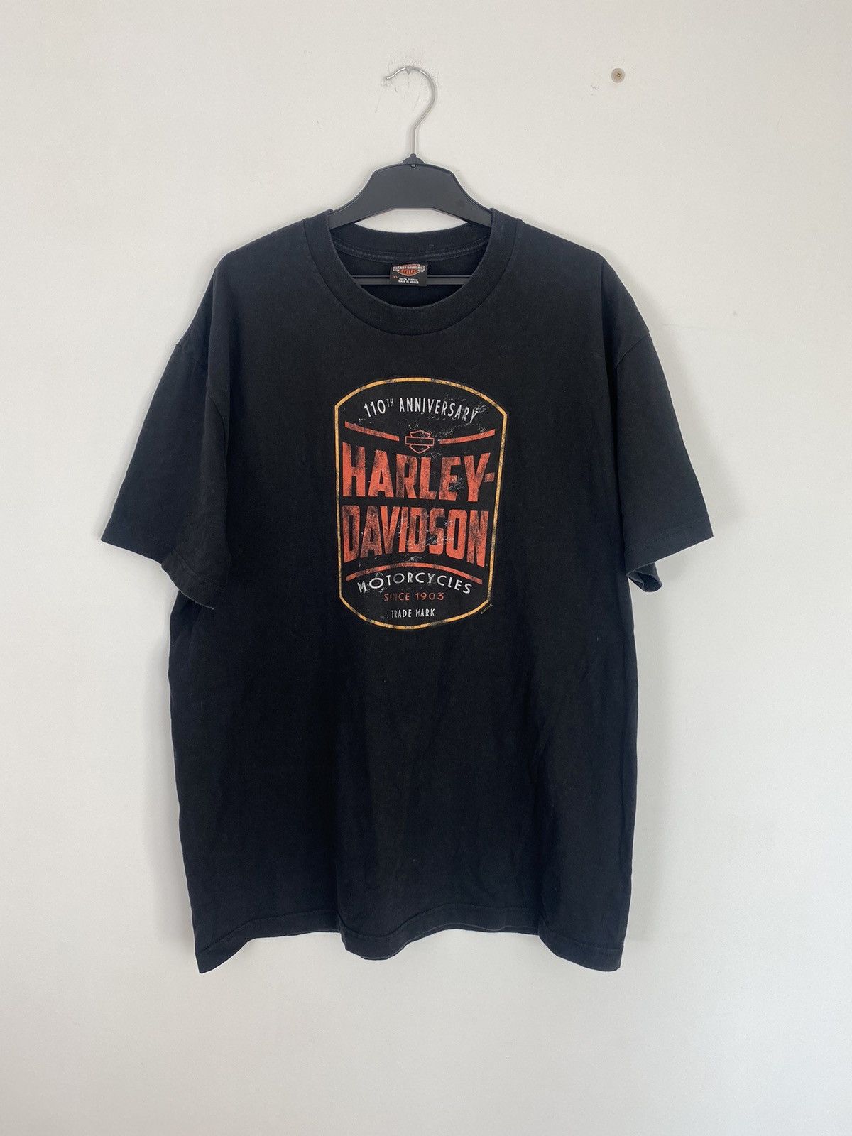 Band Tees Harley Davidson Moscow Russia XL Tee 2013 vintage t-shirt Size US XL / EU 56 / 4 - 2 Thumbnail