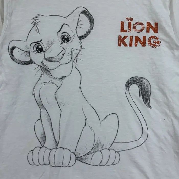 Disney ZARA x THE LION KING Collection Simba Tee Shirt Top Size S / US 4 / IT 40 - 3 Thumbnail