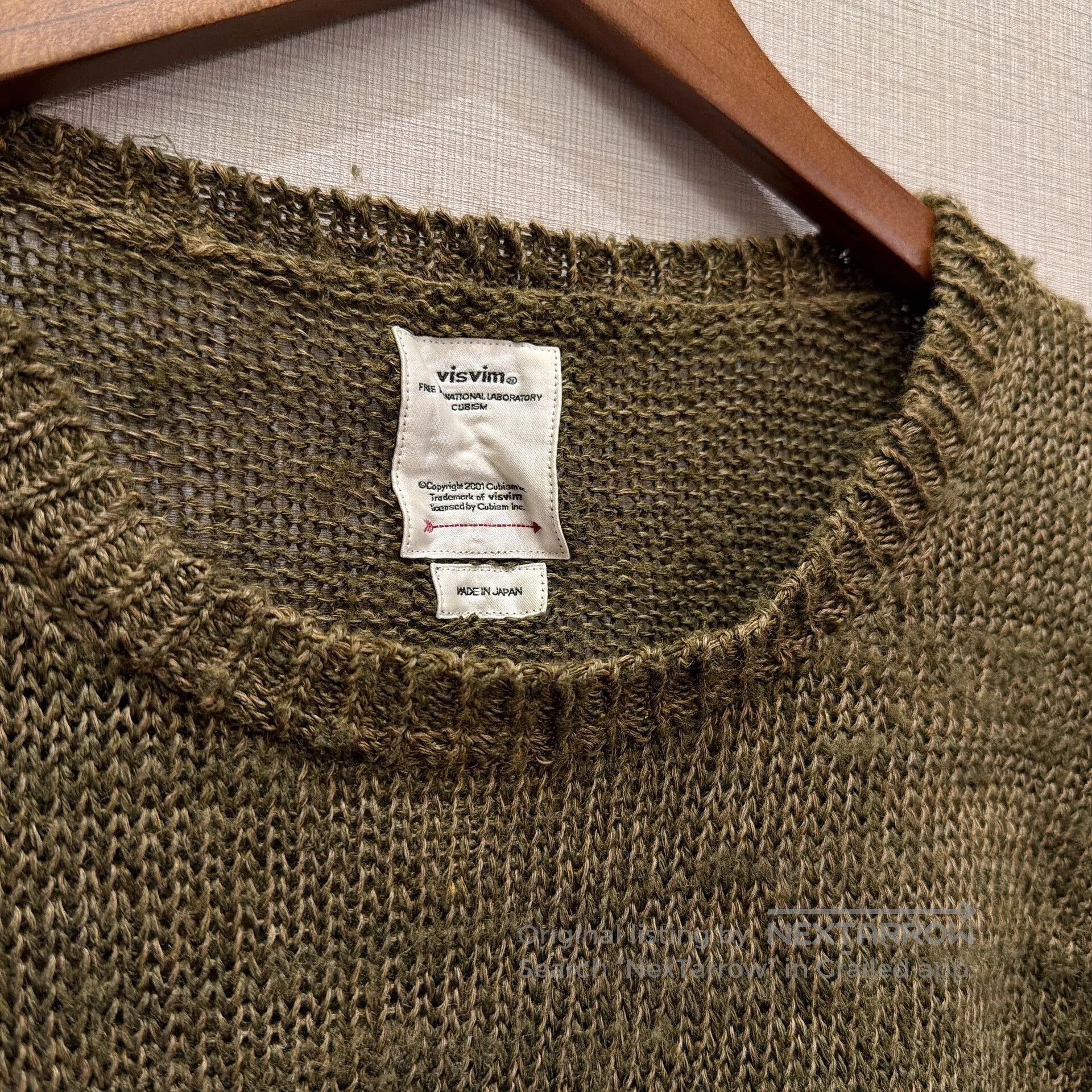 Visvim VISVIM REGIMENT CREW Knit Sweater. Size US L / EU 52-54 / 3 - 3 Thumbnail