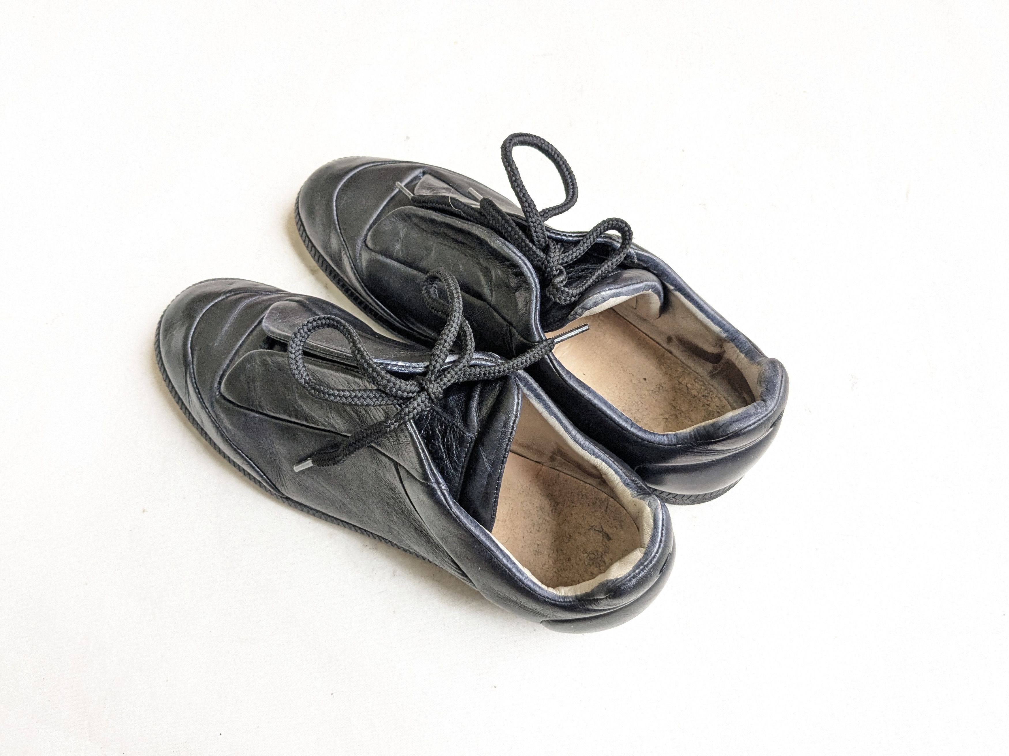 Maison Margiela Maison Margiela Future Black 9 42 Low Tops Leather Size US 9 / EU 42 - 15 Thumbnail