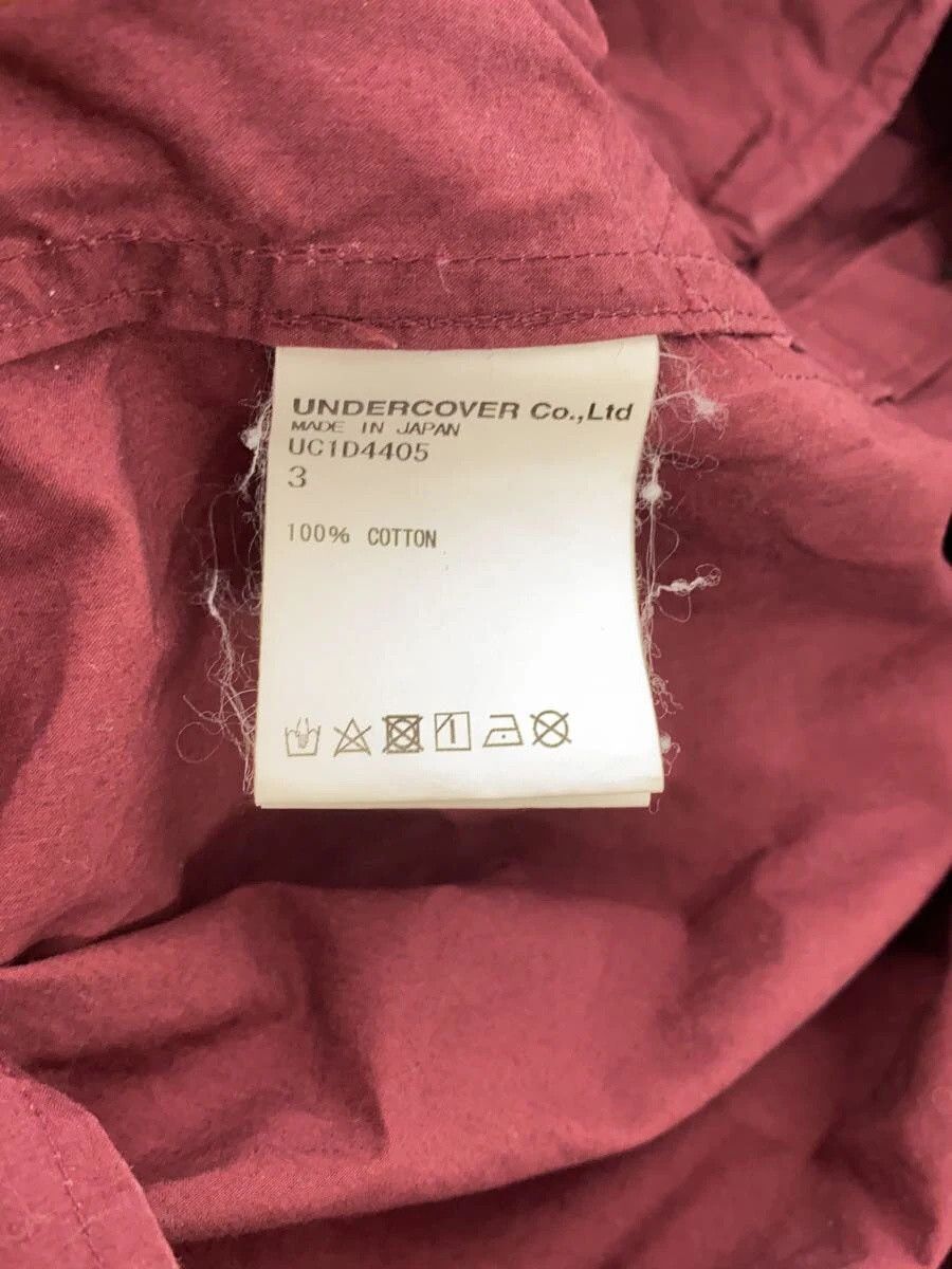 Undercover Undercover Cotton Long Sleeve Shirt Bordeaux Size US L / EU 52-54 / 3 - 4 Thumbnail
