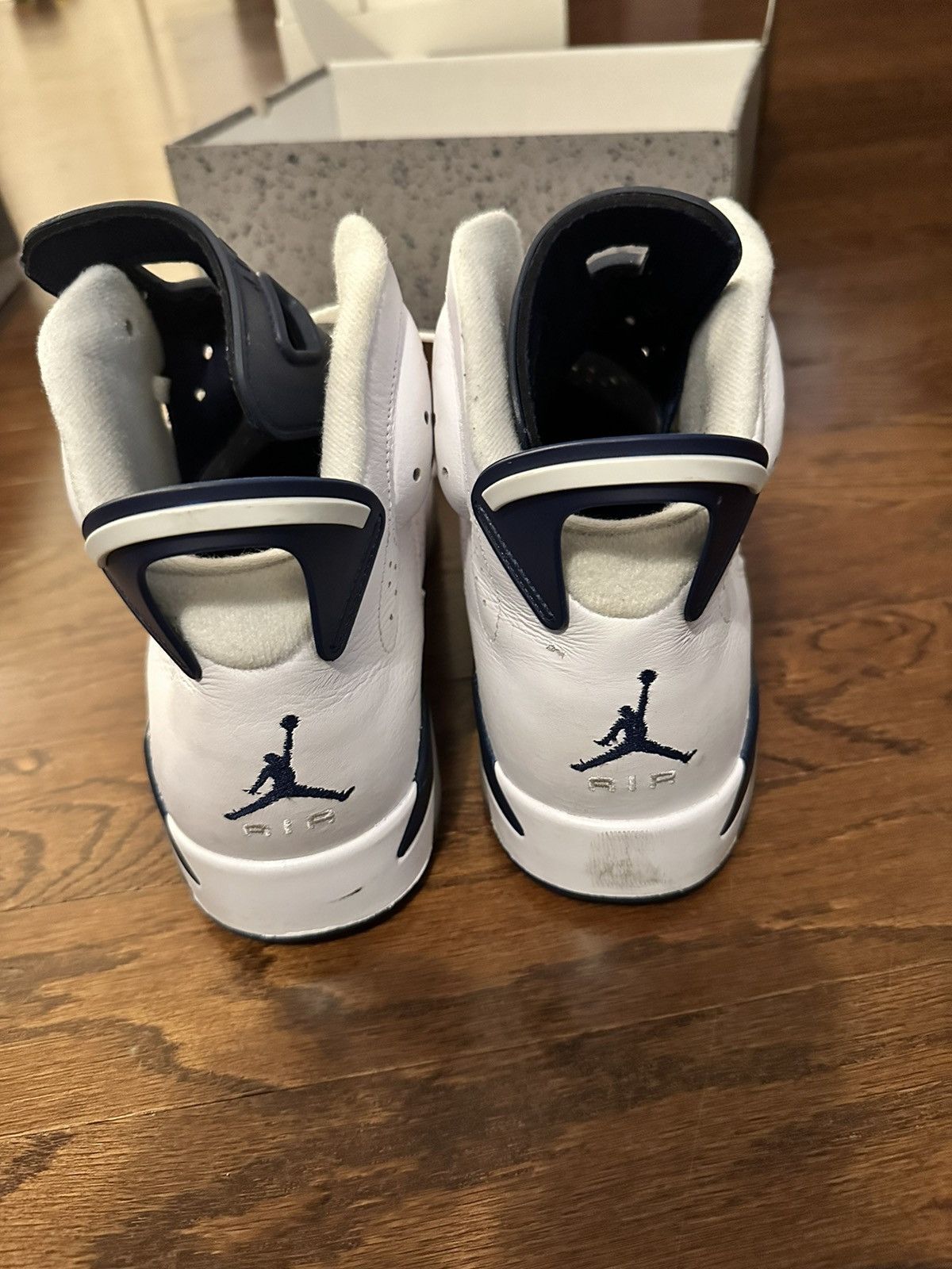 Jordan Brand Air Jordan 6 Midnight Navy Size US 13 / EU 46 - 5 Thumbnail