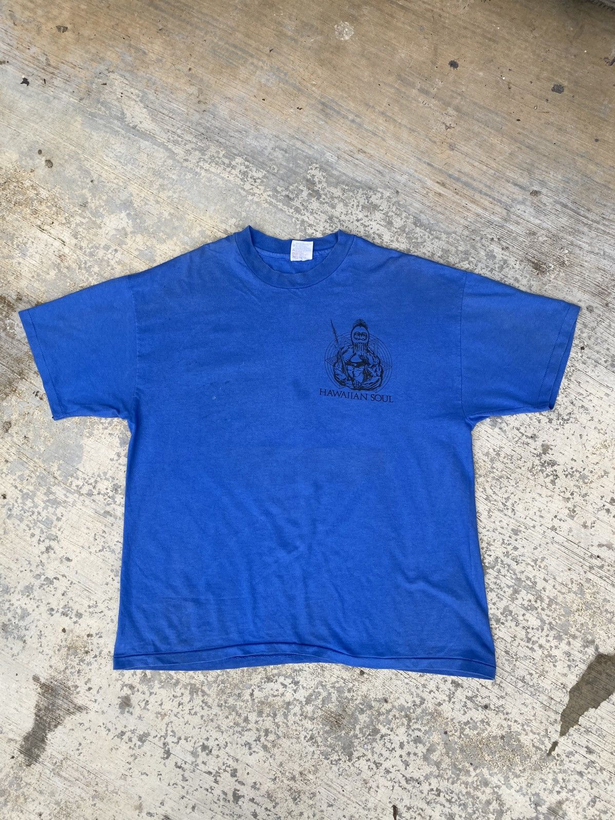 Hanes × Vintage SS Vintage 90’s Hawaiiian soul tees Size US XL / EU 56 / 4 - 2 Thumbnail