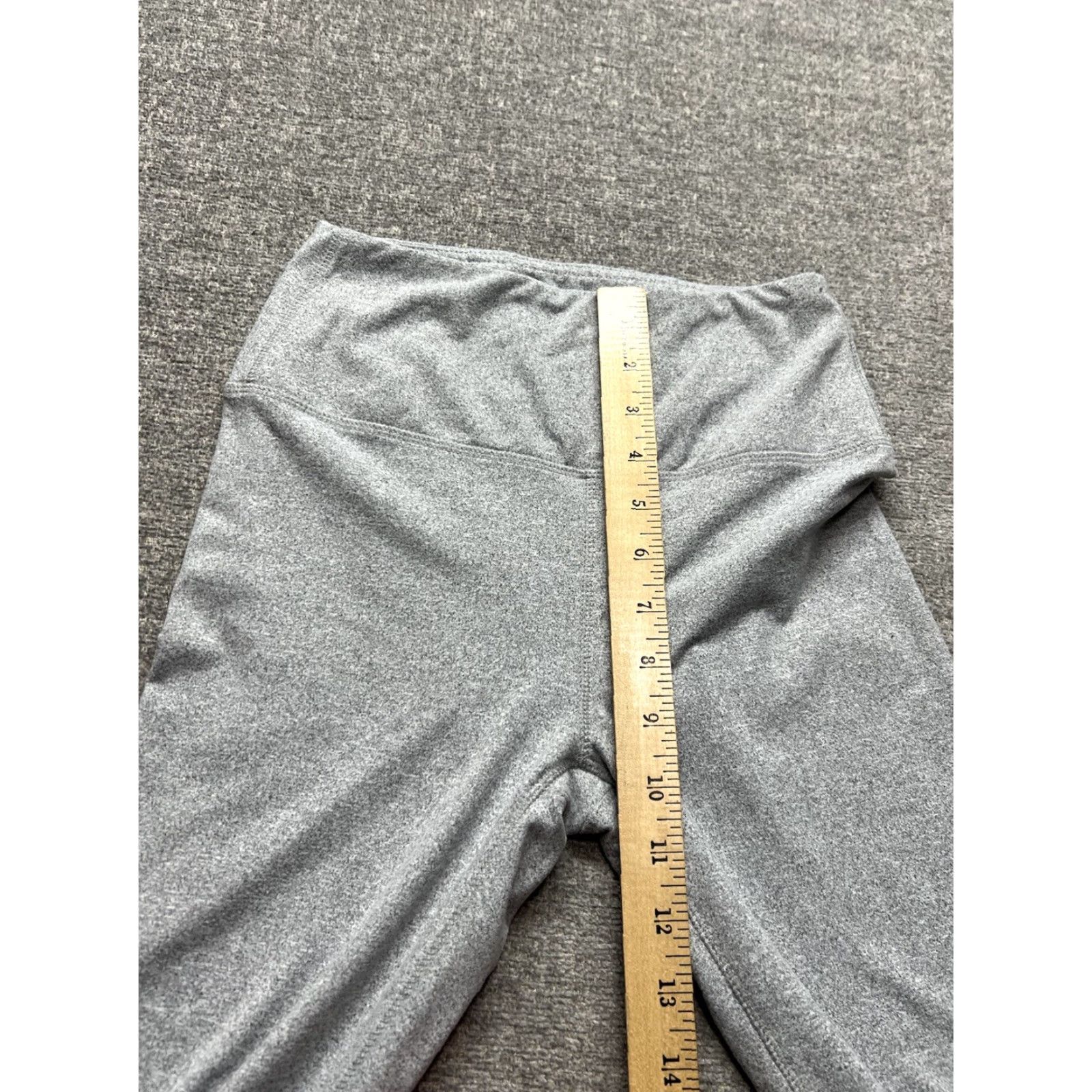 Kyodan Kyodan Leggings Running Athletic Outdoors Gray Performance Pants Womens XS Size 26" / US 2 / IT 38 - 4 Thumbnail