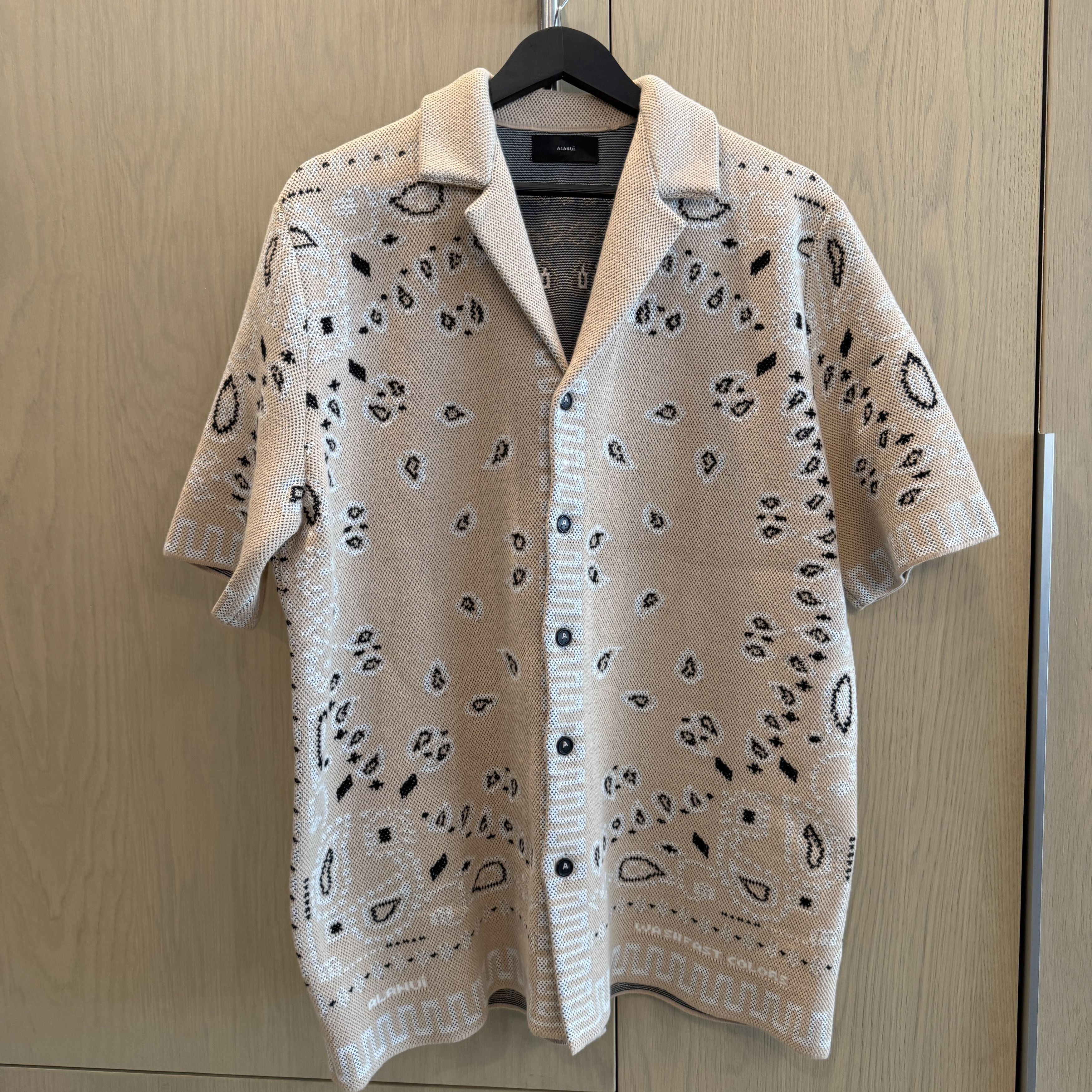 Alanui Alanui Bandana-Jacquard Cotton Shirt Size US M / EU 48-50 / 2 - 1 Thumbnail