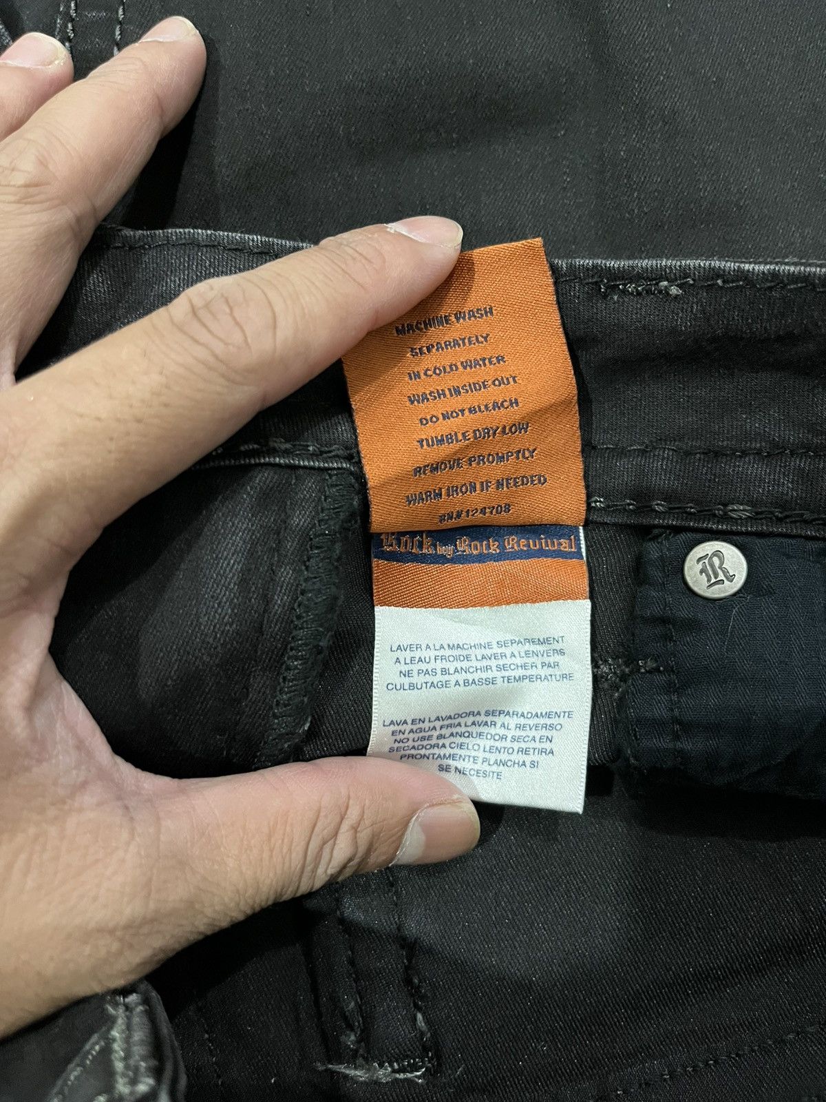 Rock Revival Rock revival bikers jeans Size 29" - 7 Thumbnail