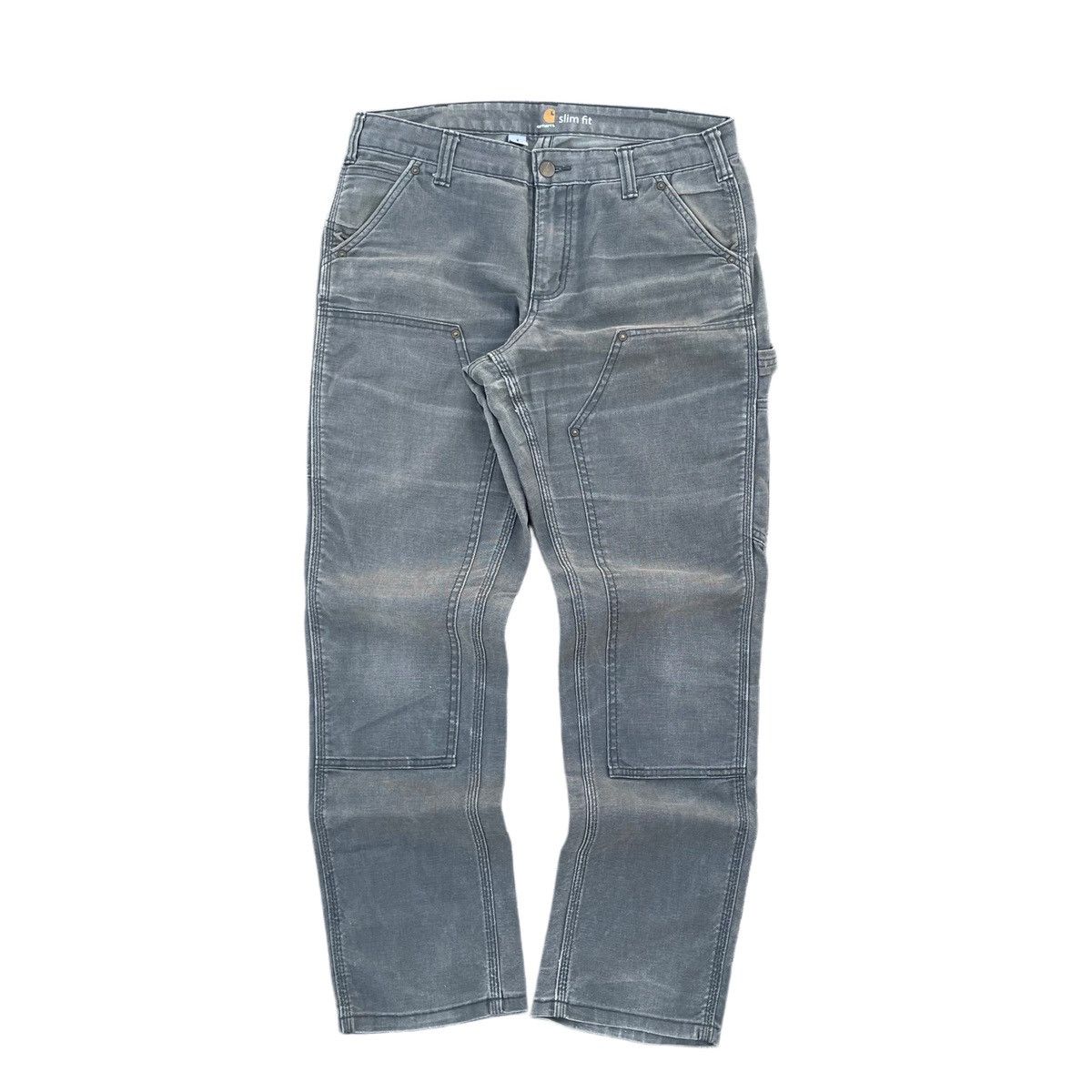Carhartt Vintage Carhartt Double Knee Moss Size US 32 / EU 48 - 1 Thumbnail
