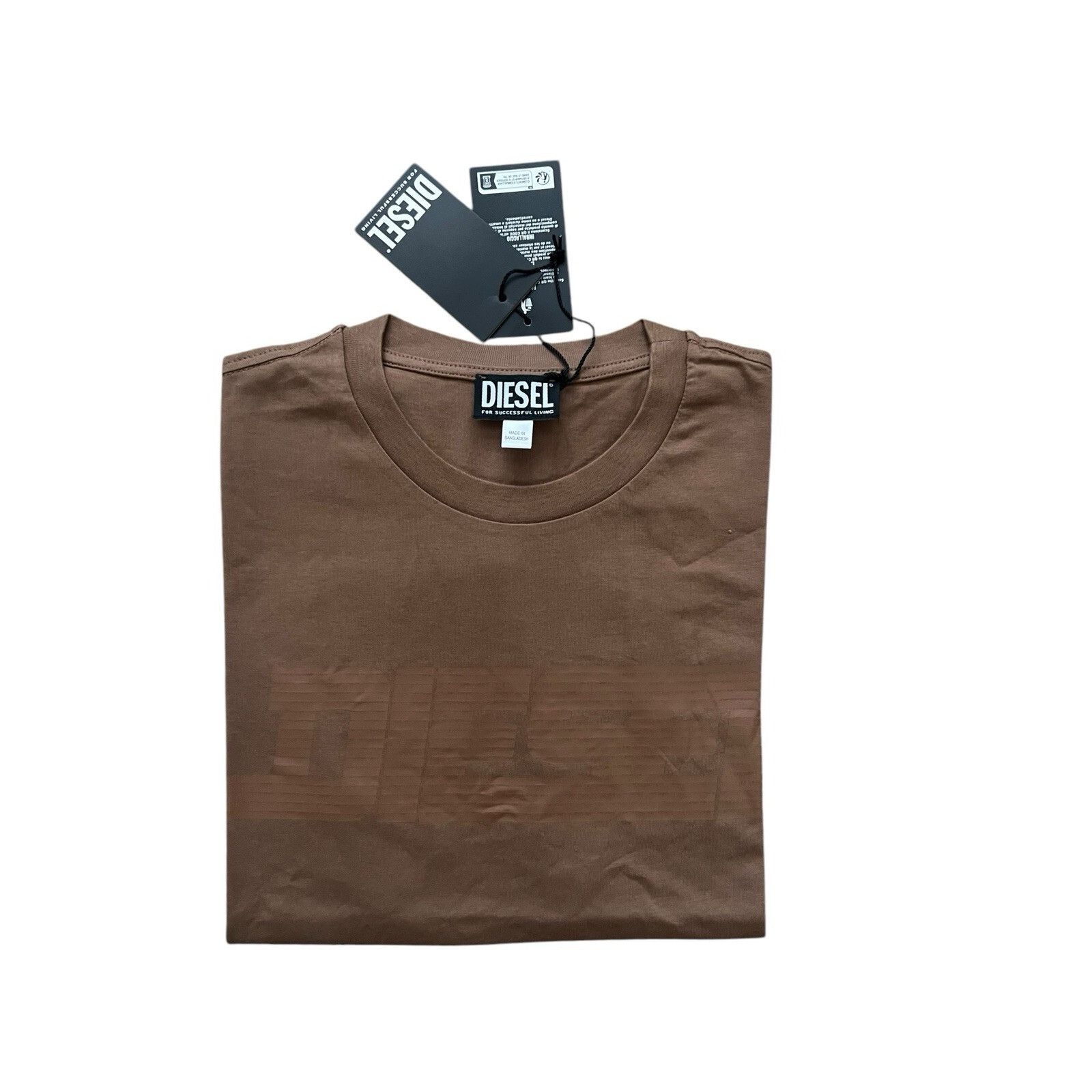 Diesel Diesel T-Just Maglietta T-Shirt NWT $80 Brown Size XL Size US XL / EU 56 / 4 - 4 Thumbnail