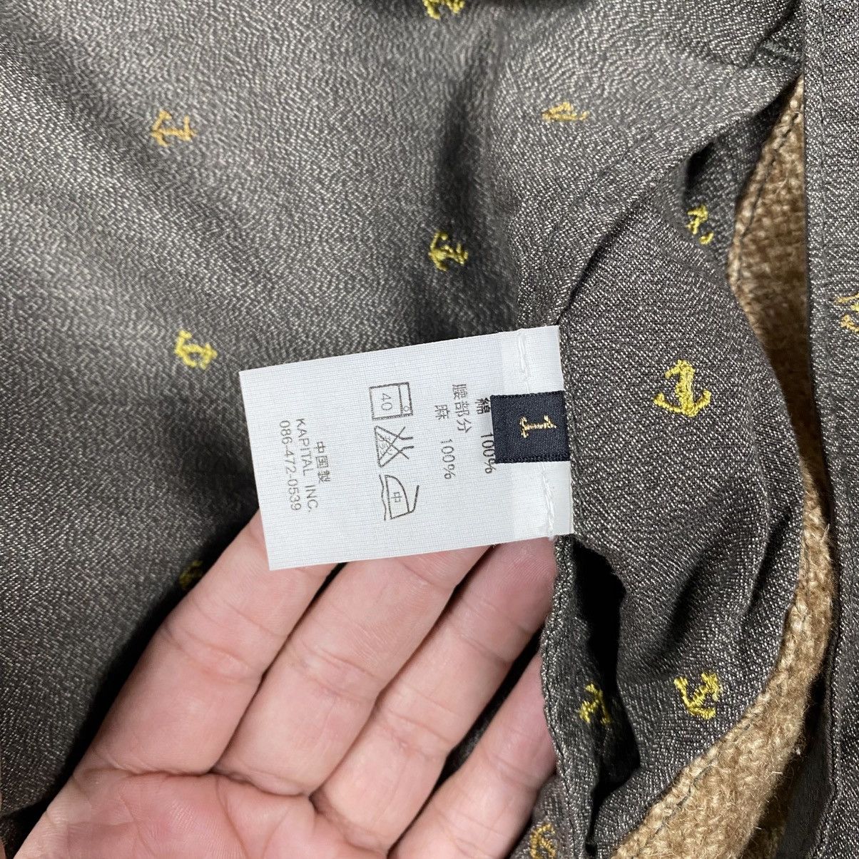 Kapital Kountry Kapital Anchor Pattern Chainsback Trousers Pants Size US 30 / EU 46 - 9 Thumbnail