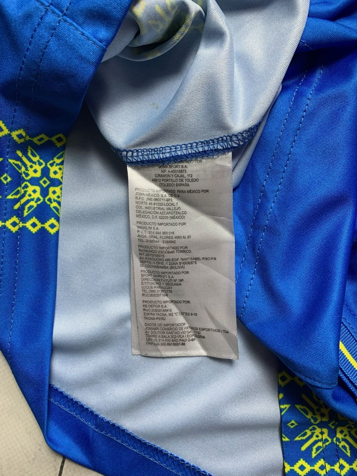 Joma × Vintage Vintage Ukraine soccer jersey size M long sleeve blue logo Size US M / EU 48-50 / 2 - 5 Thumbnail