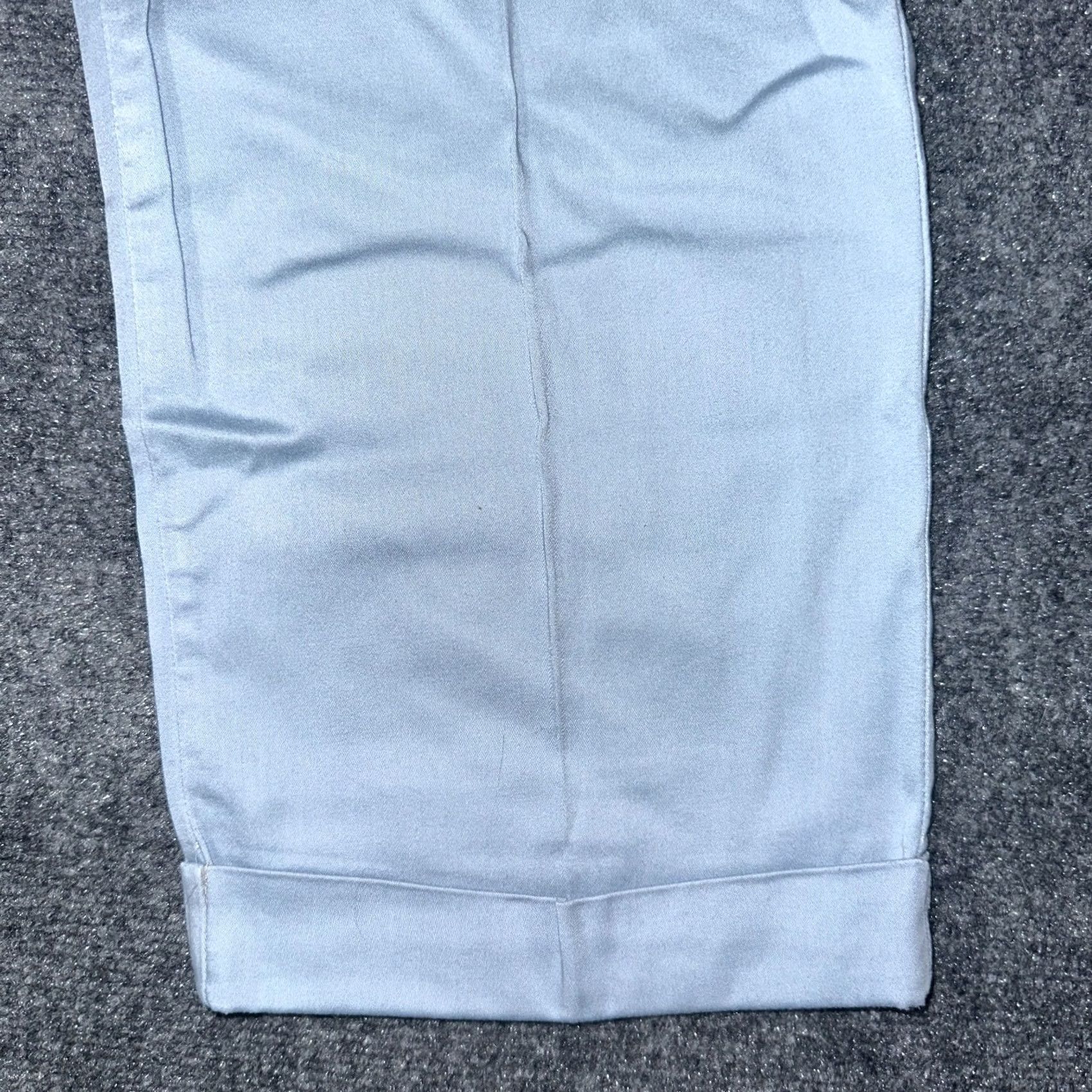 Polo Ralph Lauren Polo Jeans Co Ralph Lauren Pants Womens 8 Blue Cotton Stretch Crop Straight Size 30" / US 8 / IT 44 - 2 Thumbnail