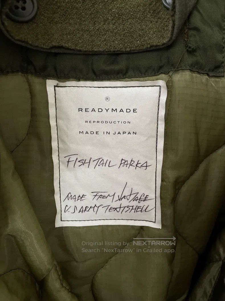 READYMADE Ready Made Military Coat with Double Arm Embroidery Size US S / EU 44-46 / 1 - 3 Thumbnail