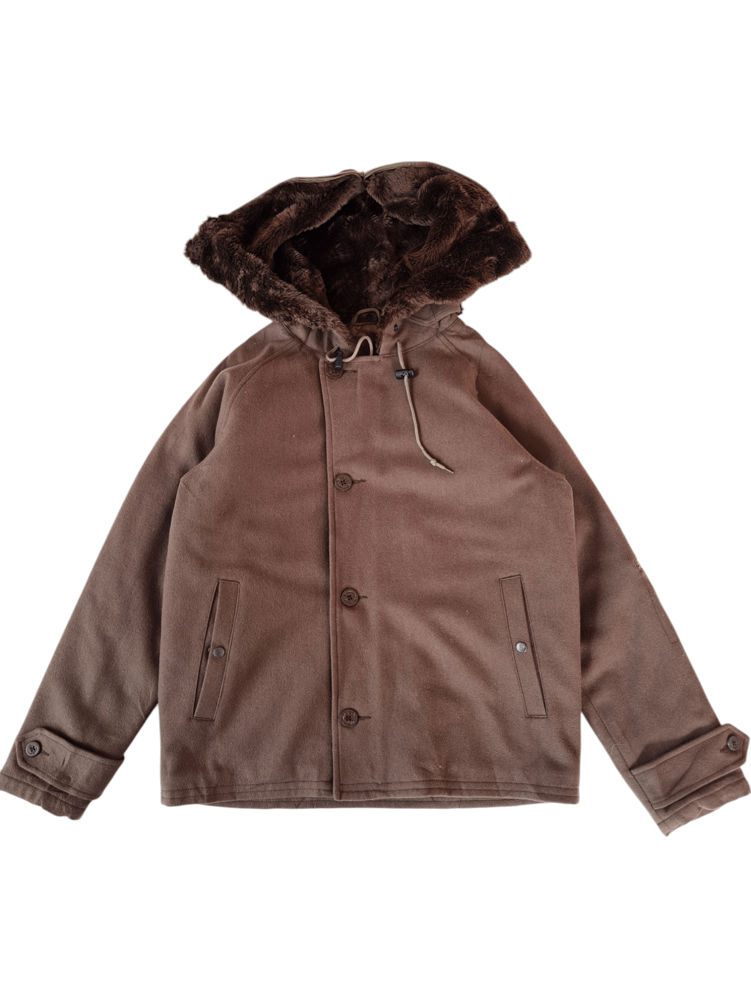 Japanese Brand × SHIPS × Vintage Vtg Ships Wool Jacket Zipper Thinsulate Insulation Size US L / EU 52-54 / 3 - 1 Thumbnail