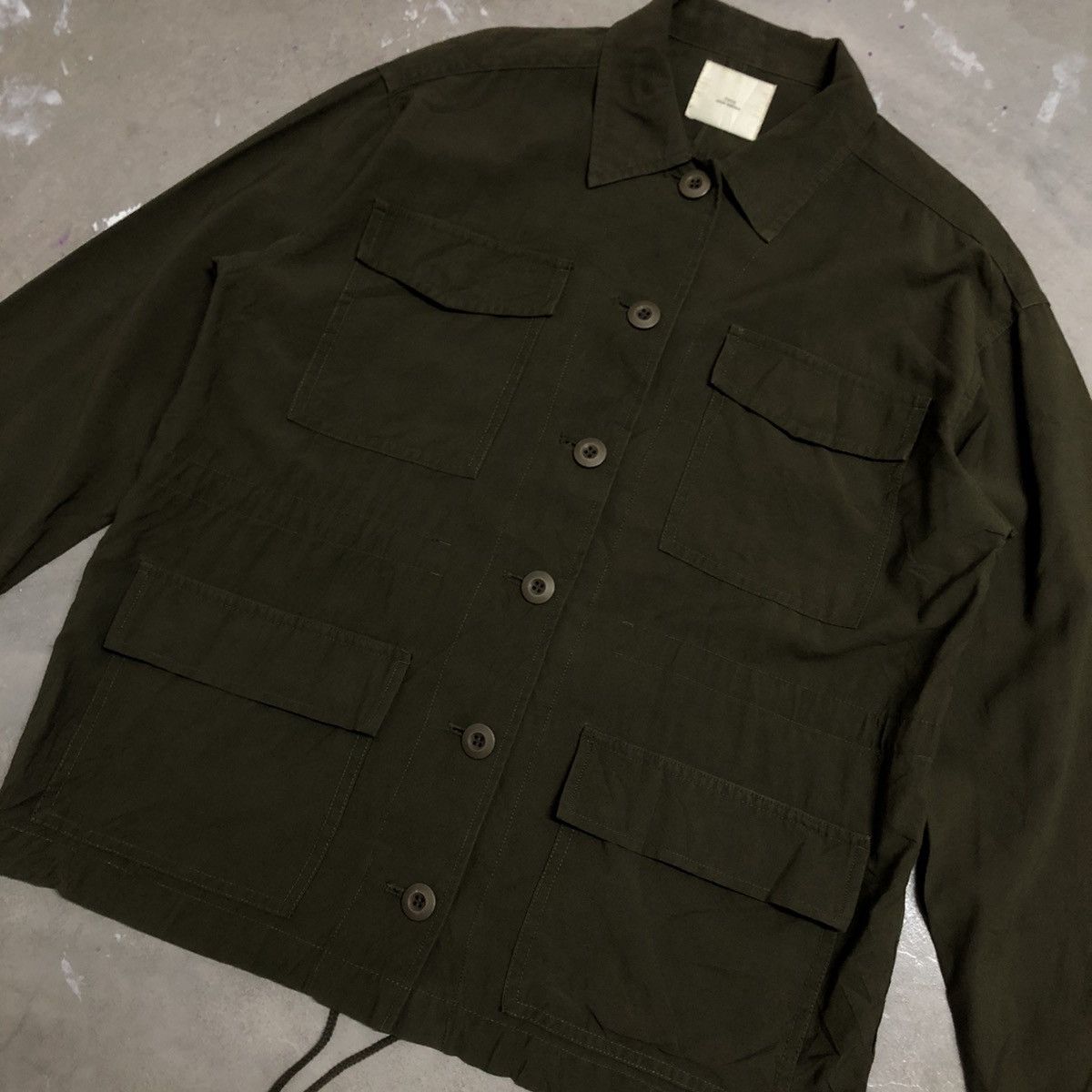 URBAN RESEARCH DOORS Urban Research items Fatigue Design Pocket Army Green Jacket Size US M / EU 48-50 / 2 - 6 Thumbnail
