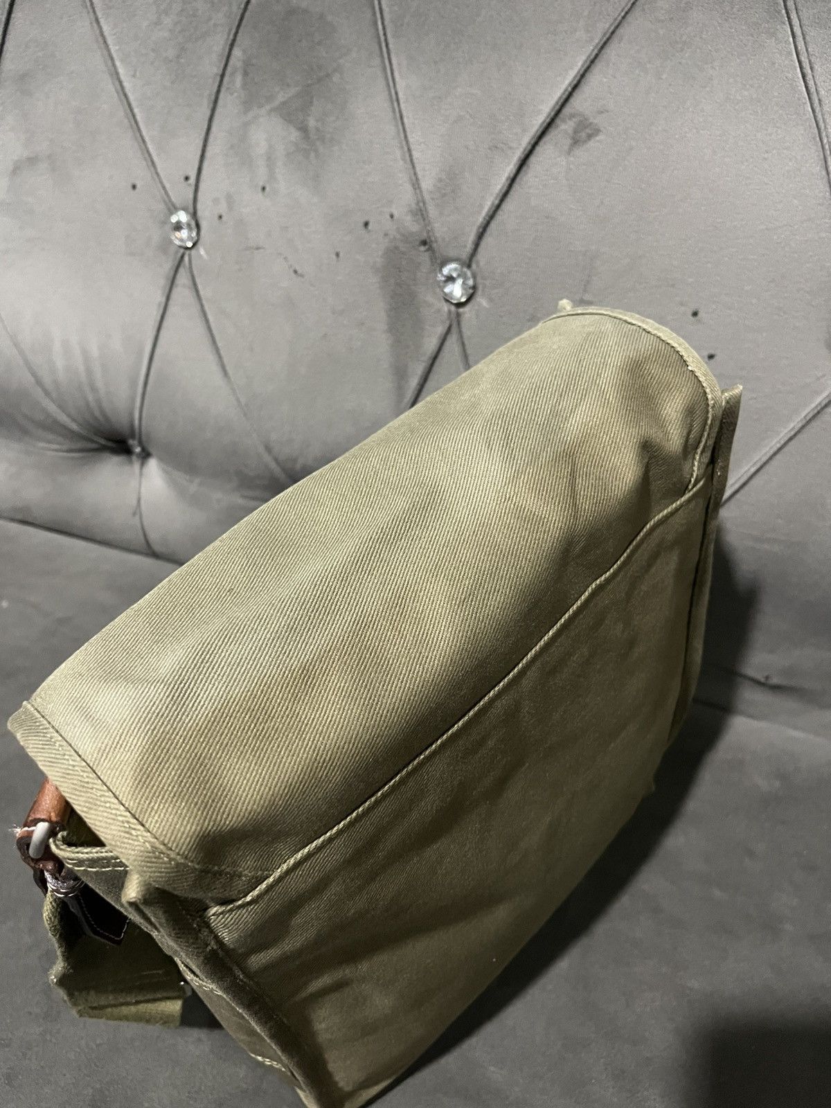 Yohji Yamamoto Authentic INED HOMME By Yohji Yamamoto Militry Bag Size ONE SIZE - 8 Thumbnail