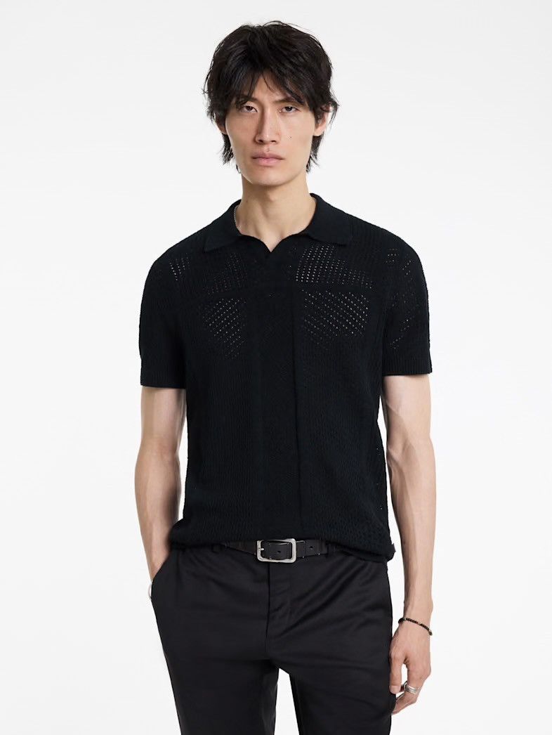 John Varvatos Theo Polo Large Size US L / EU 52-54 / 3 - 1 Thumbnail