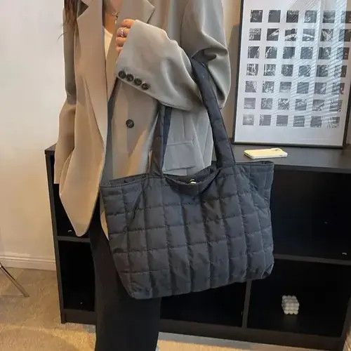 Japanese Brand Tote Puffer Bag Vintage Japanese Brand Size ONE SIZE - 2 Thumbnail