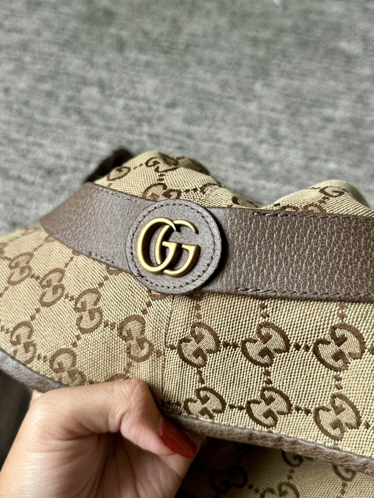 Gucci Auth Gucci GG cotton blend canvas bucket hat Size ONE SIZE - 4 Thumbnail