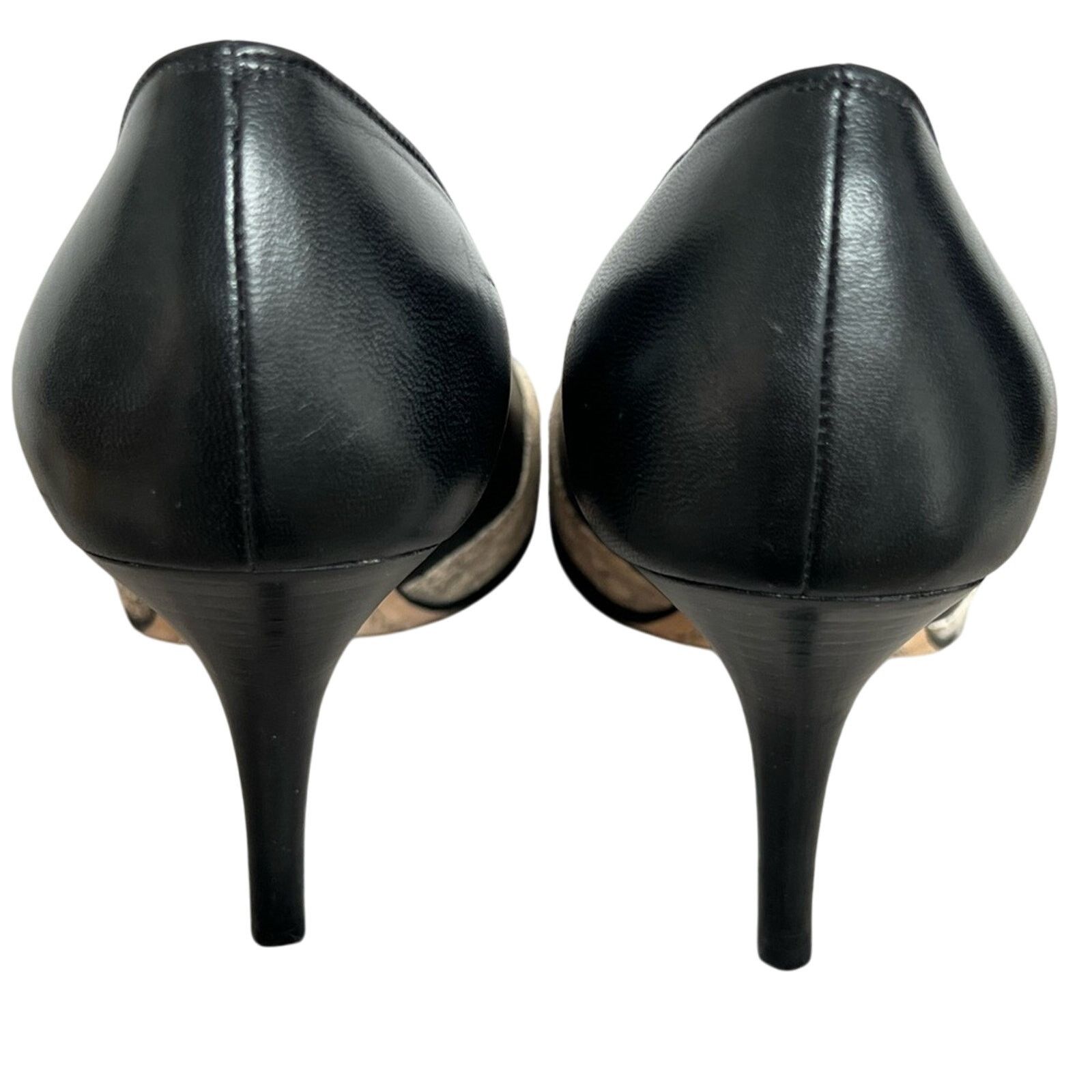 Richard Chai Rickard Shah Charlene Heels Pumps Snakeskin 36.5 Made Italy Size US 6 / IT 36 - 4 Thumbnail