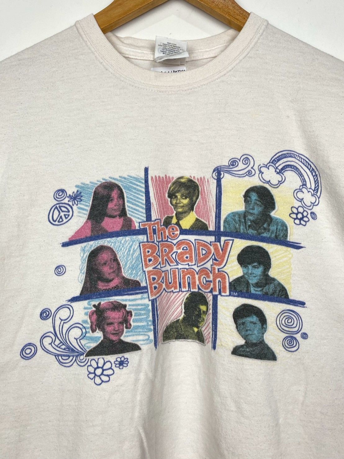 Vintage Vintage The Brady Bunch T-Shirts M DO2255 Size US M / EU 48-50 / 2 - 2 Thumbnail