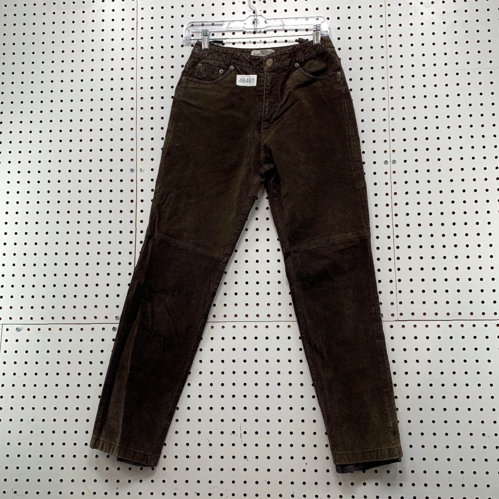 Vintage VINTAGE Bagatelle Suede Pants Womens Size 6 Brown Fits 26x28 Genuine Leather Size 28" / US 6 / IT 42 - 2 Thumbnail