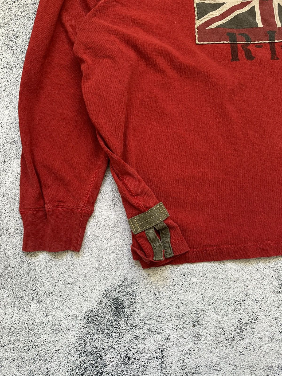 Polo Ralph Lauren Vintage Polo Ralph Lauren Sweatshirt Great Britain Flag Y2K Size US XXL / EU 58 / 5 - 17 Thumbnail