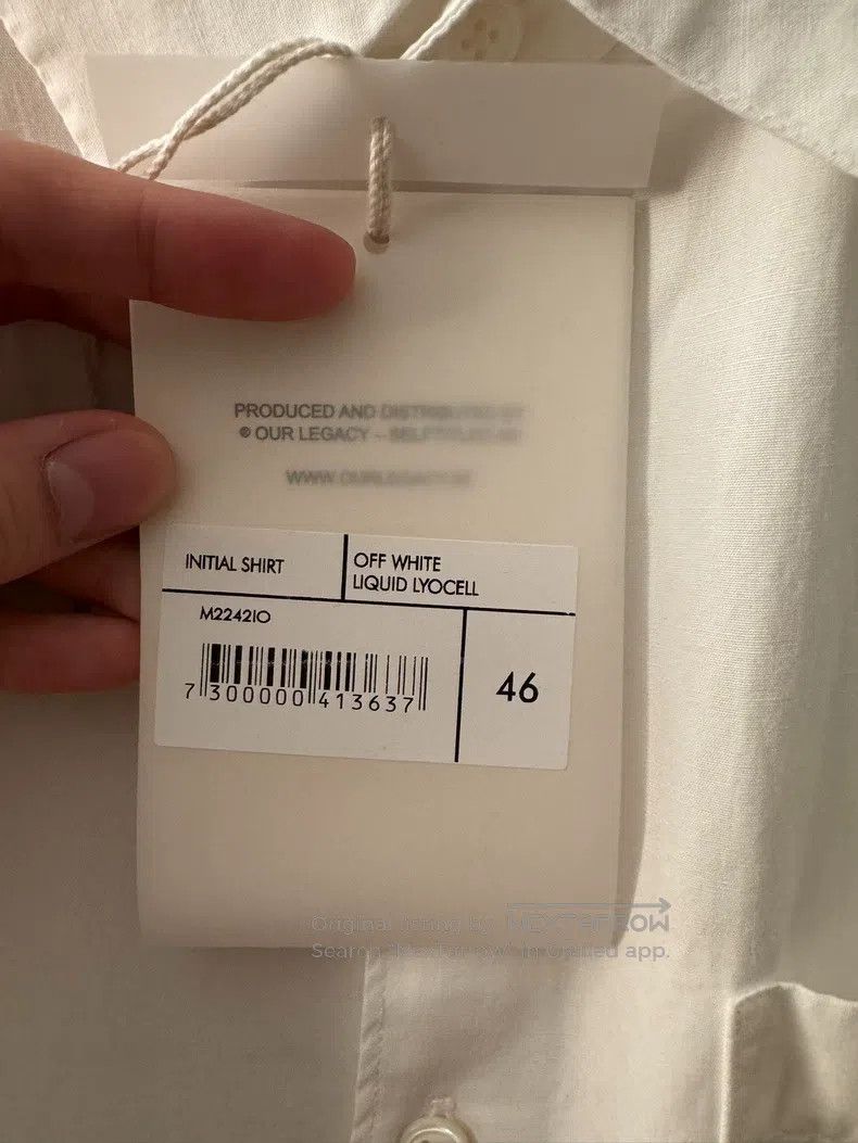 Our Legacy Our Legacy Off-White Shirt Size US S / EU 44-46 / 1 - 5 Thumbnail