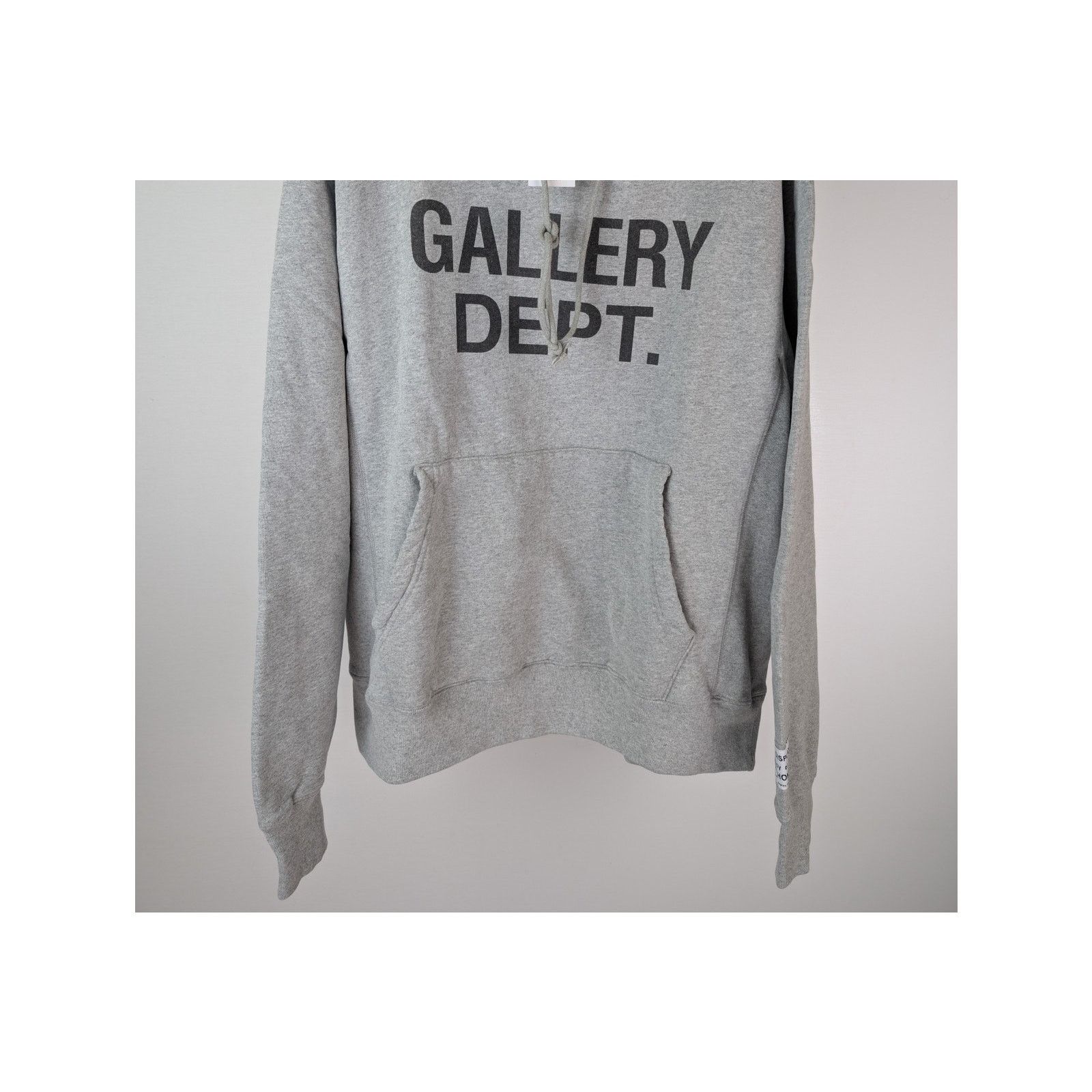 Gallery Dept. o1rshd1 Center Logo-Print Hoodie in Heather Grey Size US XXL / EU 58 / 5 - 8 Thumbnail