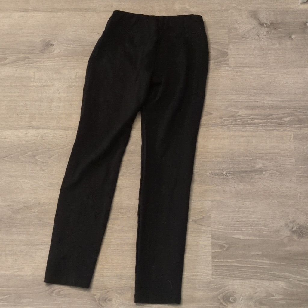 Other Ecru black slim leg pull on pants size medium Size 30" / US 8 / IT 44 - 6 Thumbnail