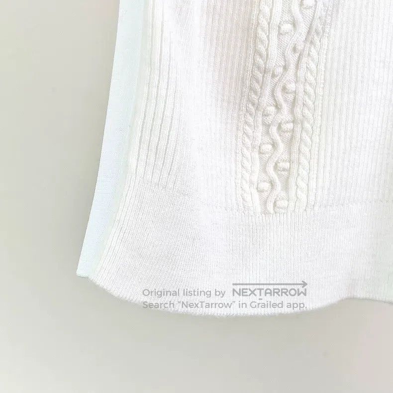 Chanel Chanel 24N white half-neck knit sweater Size XS / US 0-2 / IT 36-38 - 4 Thumbnail