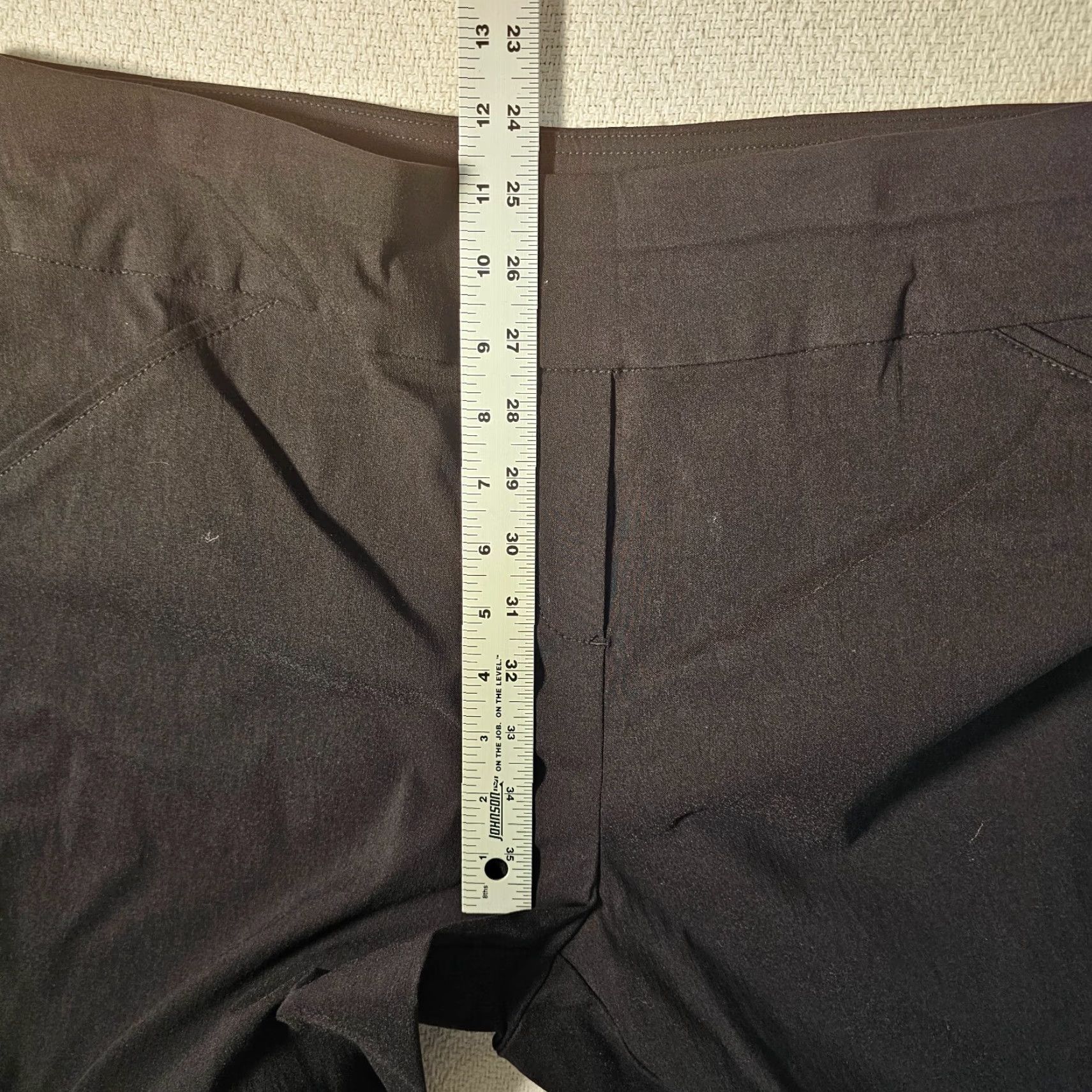 Vintage Alfred Dunner Women's Classics Pull-On Crop Leg Pants Black Size 16 Size 25" / US 0 / IT 36 - 5 Thumbnail