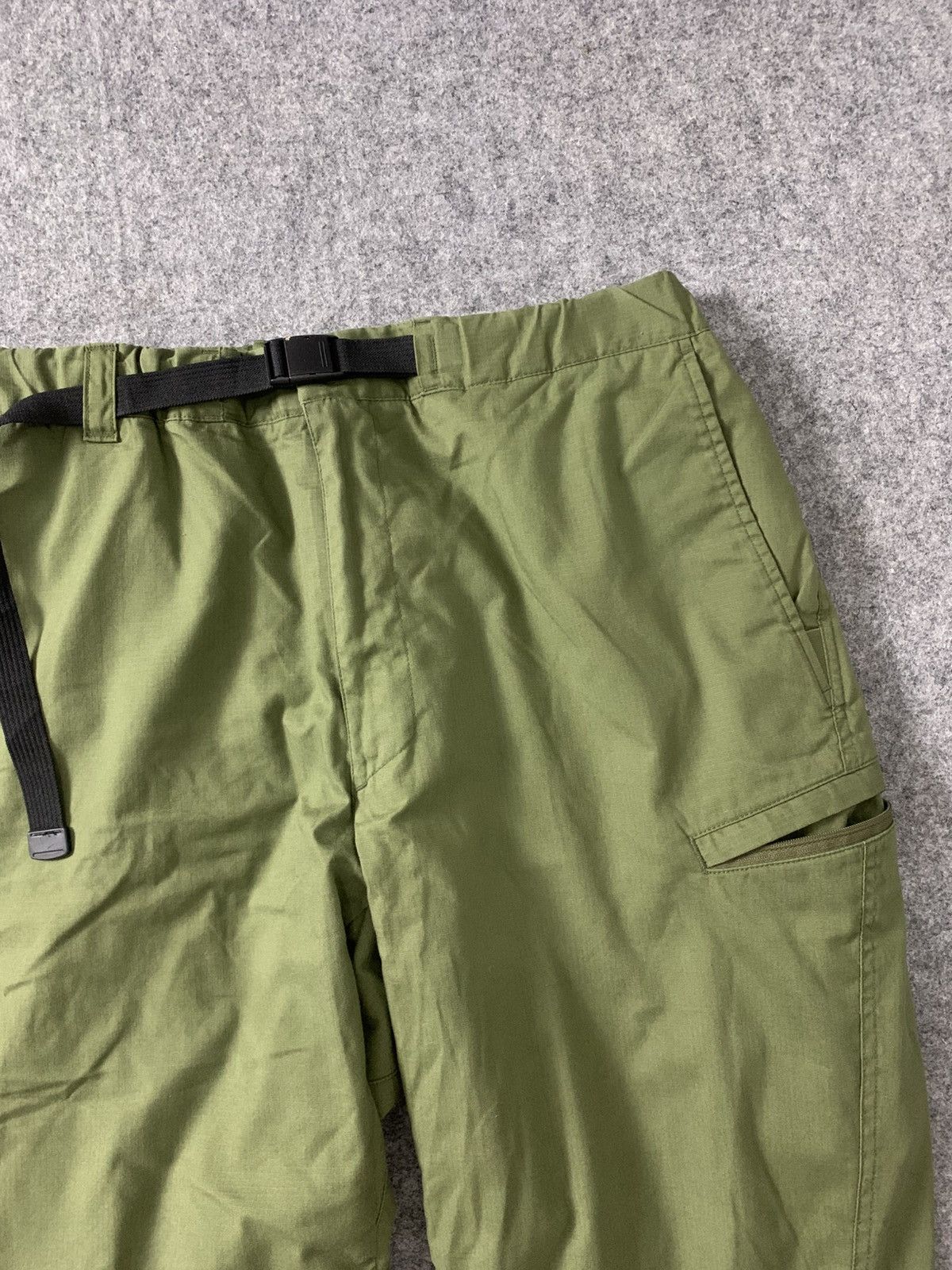 Japanese Brand × Uniqlo Vintage Green 'Uniqlo' Warm Linenpants Size US 30 / EU 46 - 7 Thumbnail