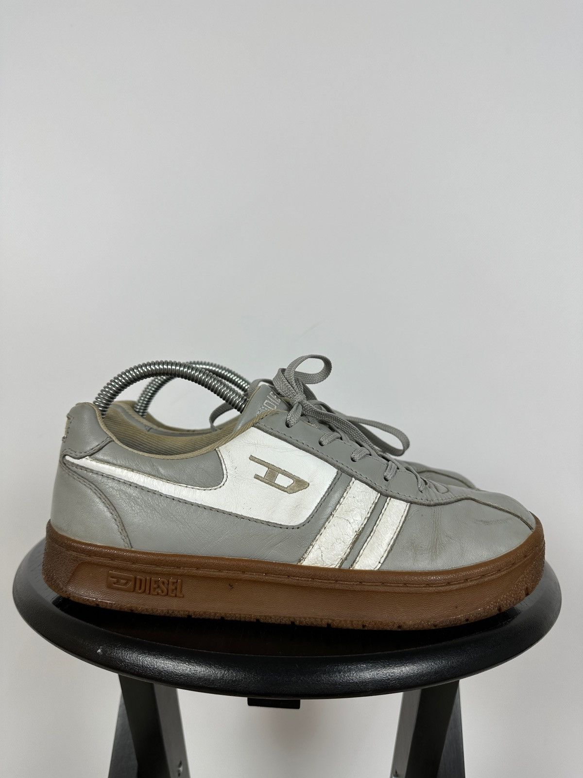 Diesel Vintage Diesel Y2K Leather Sneakers Size US 7 / EU 40 - 2 Thumbnail