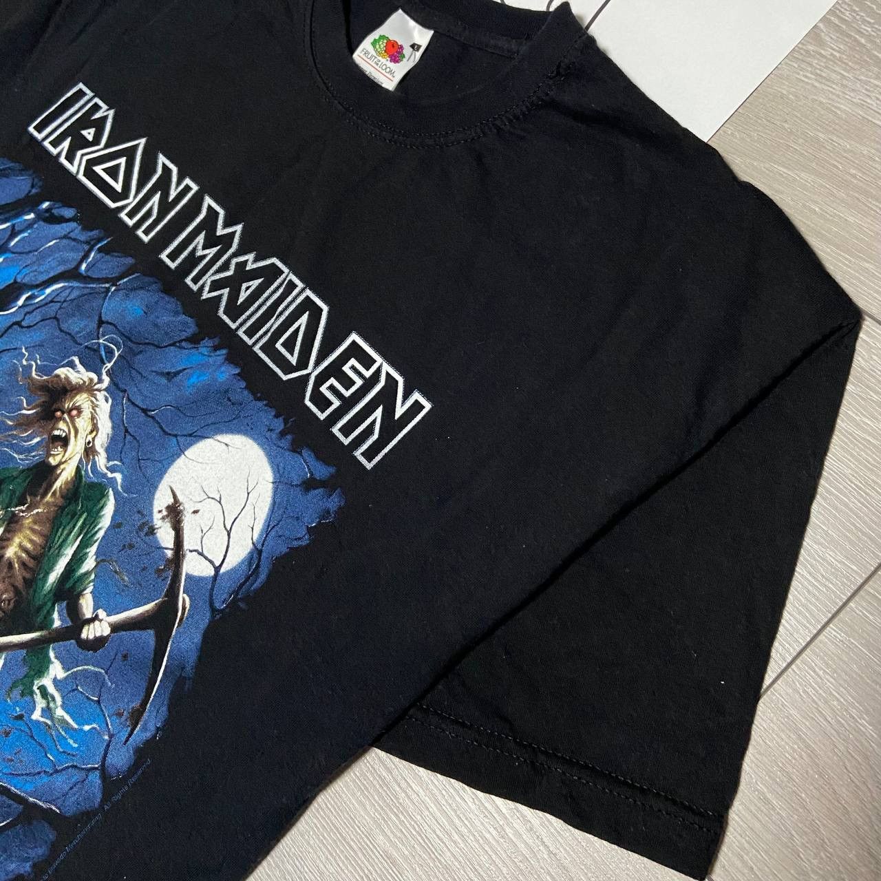 Band Tees Vintage Iron Maiden Benjamin Breeg T-Shirt Size US L / EU 52-54 / 3 - 3 Thumbnail