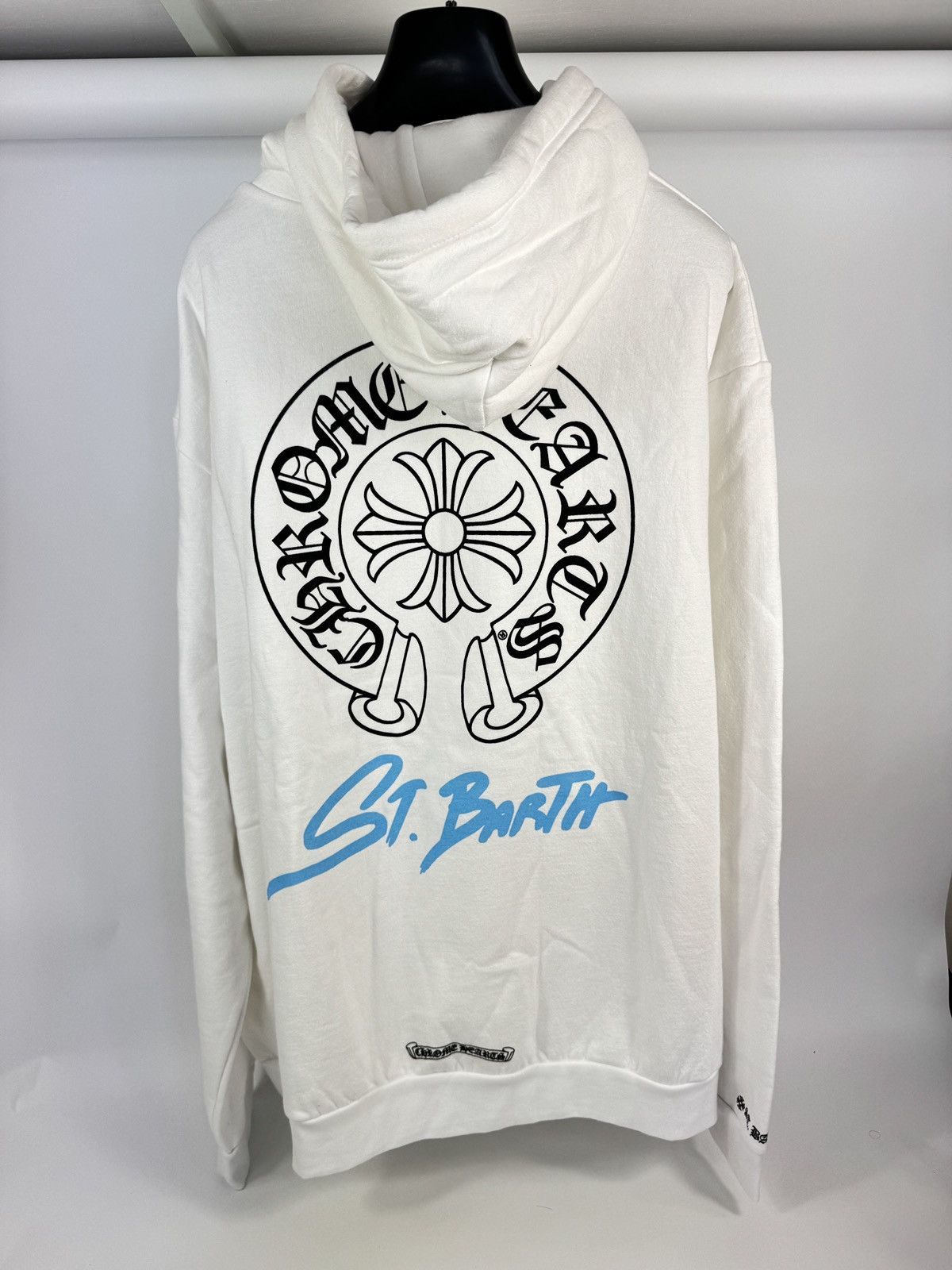 Chrome Hearts EXCLUSIVE ST. BARTH HORSESHOE CROSS PRINT HOODIE Size US XXL / EU 58 / 5 - 1 Thumbnail