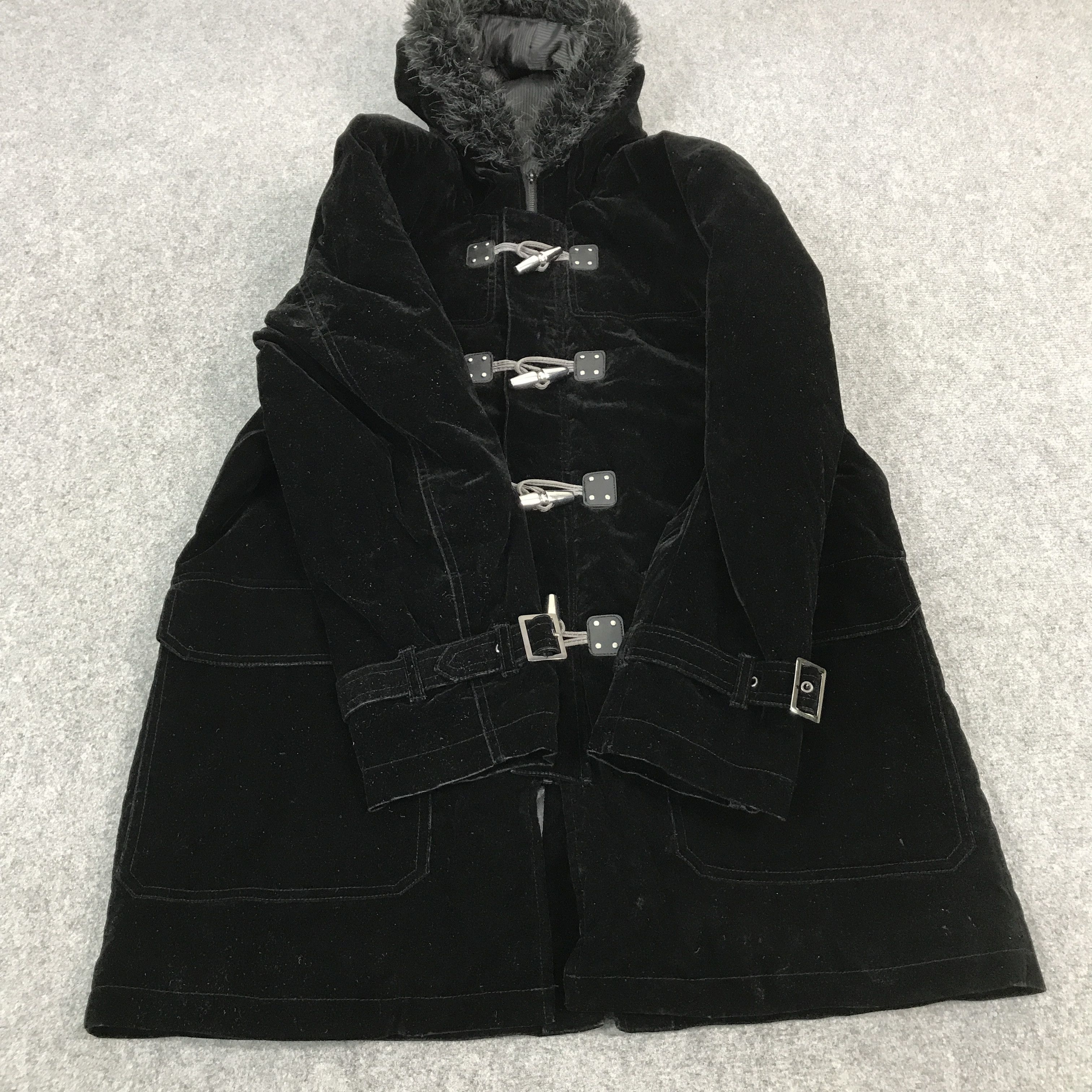 If Six Was Nine × Japanese Brand × Le Grande Bleu (L.G.B.) FUR HOODIES BAREBACK REALDRESS VELVET DESIGN JACKET Size US L / EU 52-54 / 3 - 9 Thumbnail