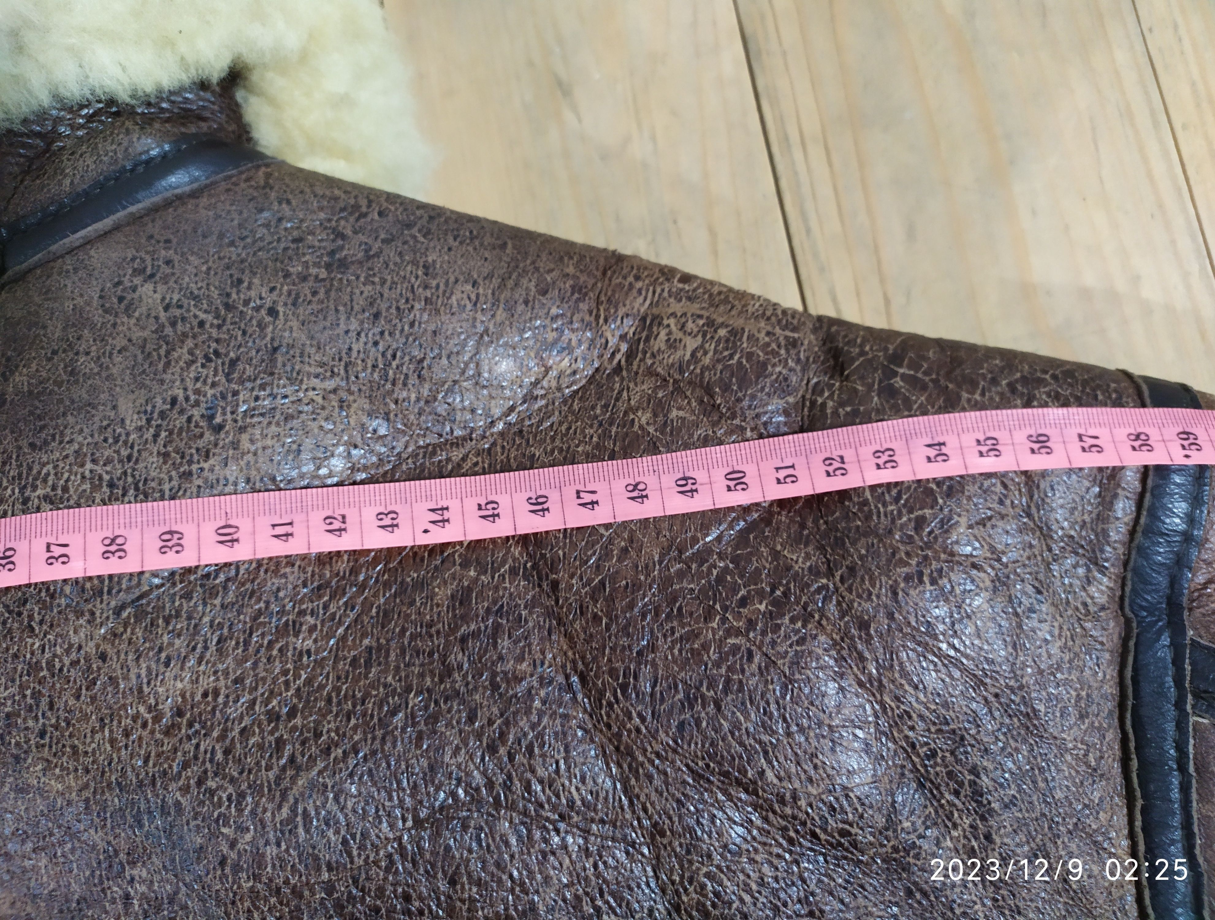 Genuine Leather MILANO CONNECTION LEATHER TYPE B3 SHEEPSKIN FLIGHT JACKET Size US L / EU 52-54 / 3 - 17 Thumbnail