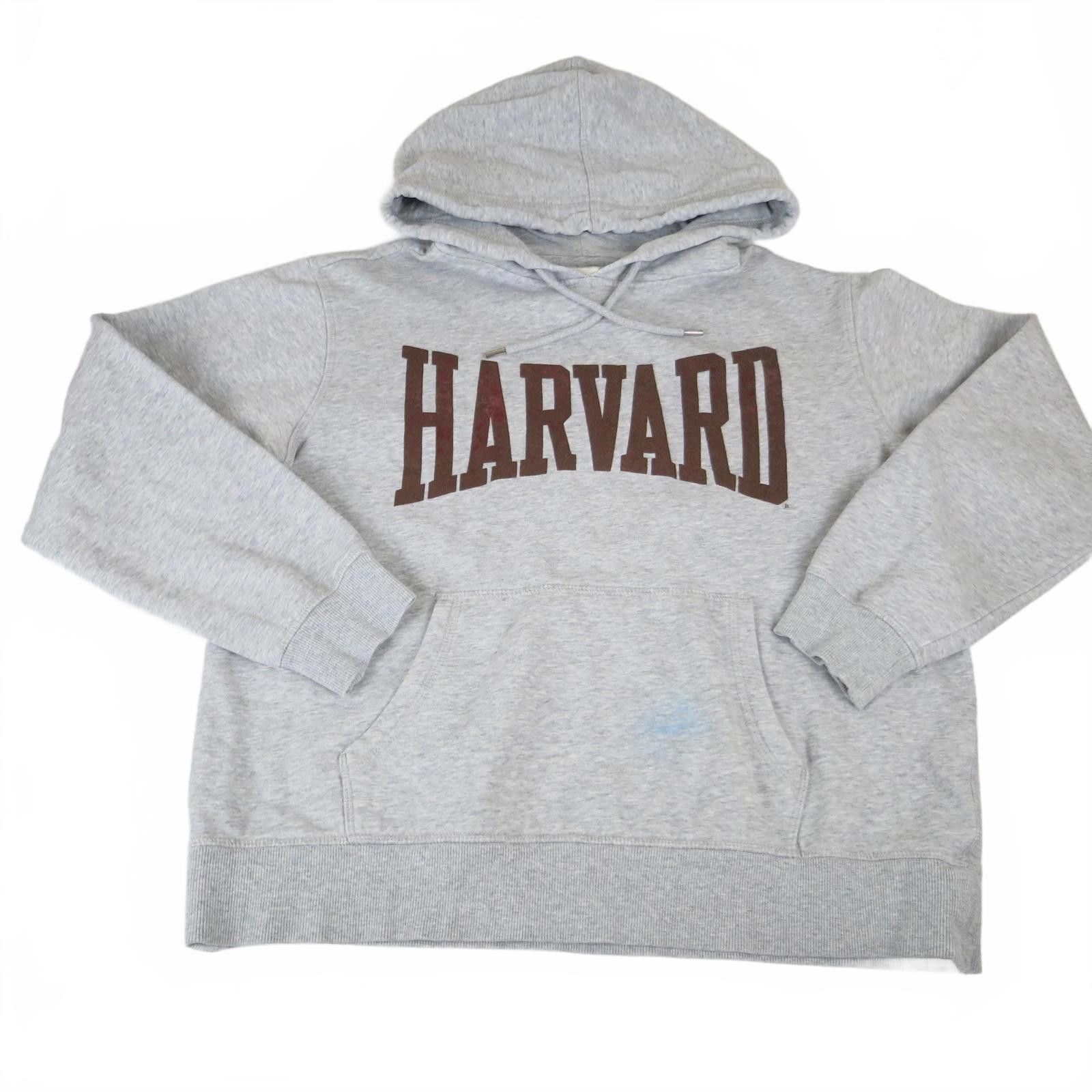 H&M Men's Medium H&M Harvard Gray Hoodie Sweatshirt Size US M / EU 48-50 / 2 - 1 Thumbnail