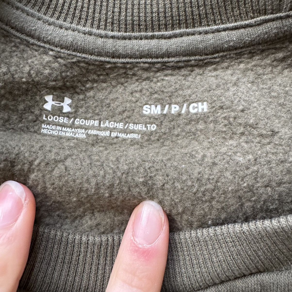 Under Armour Under Armour Rival Fleece Camo Script Crew Sweatshirt Size US S / EU 44-46 / 1 - 6 Thumbnail